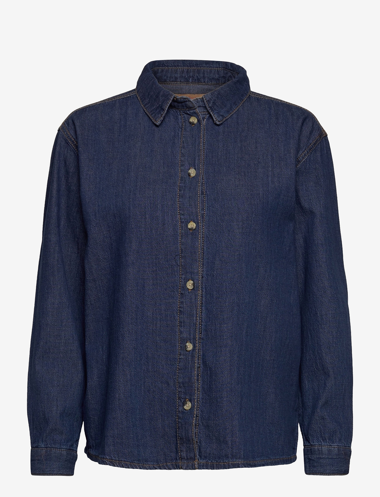 Denim project - DPWMARIA SHIRT - 002 dark blue - 1