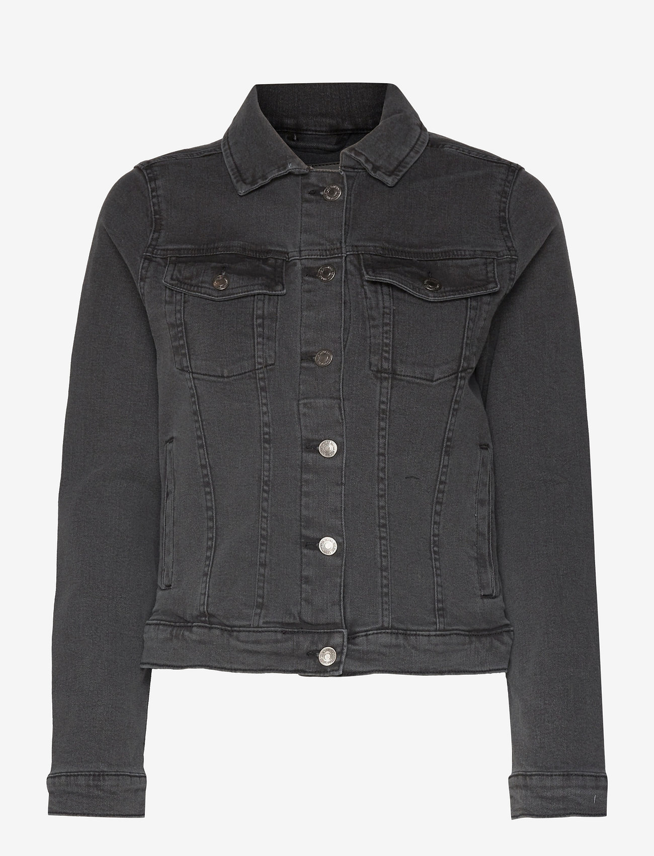 Denim Project - DP WLARA DENIM JACKET - vårjakker - 007 grey - 0