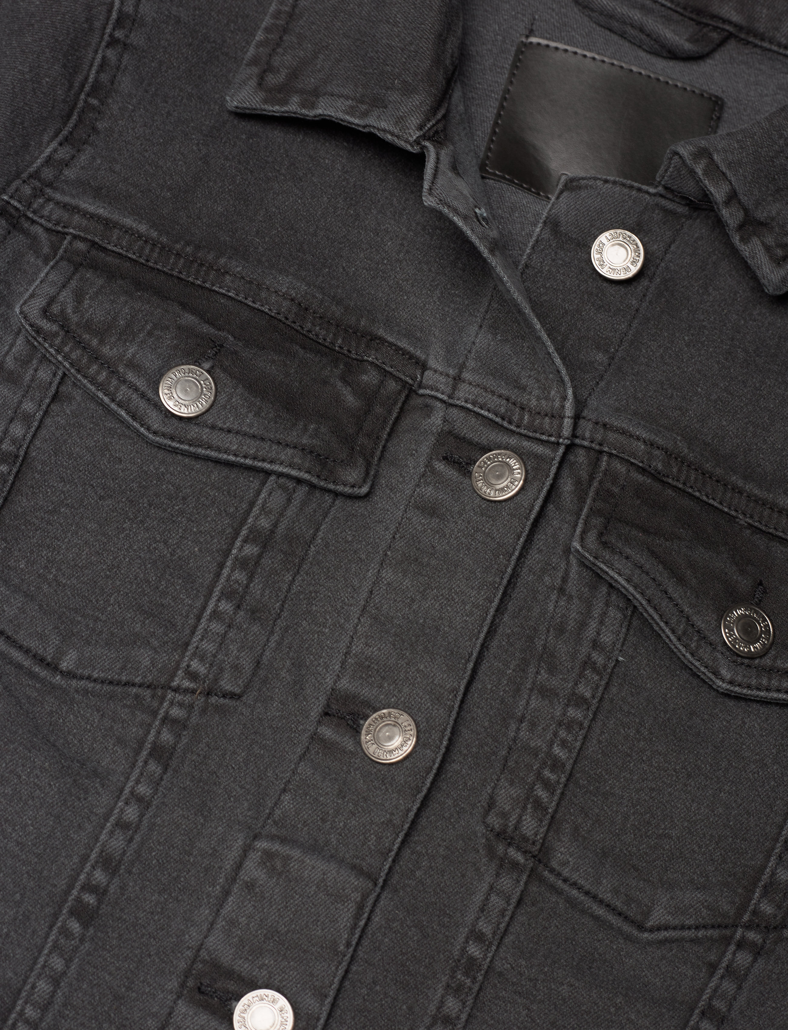 Denim Project - DP WLARA DENIM JACKET - 007 grey - 2