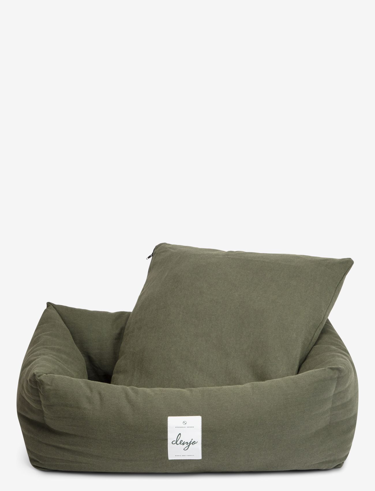 Denjo Dogs - Nest Bed - khaki green - 1