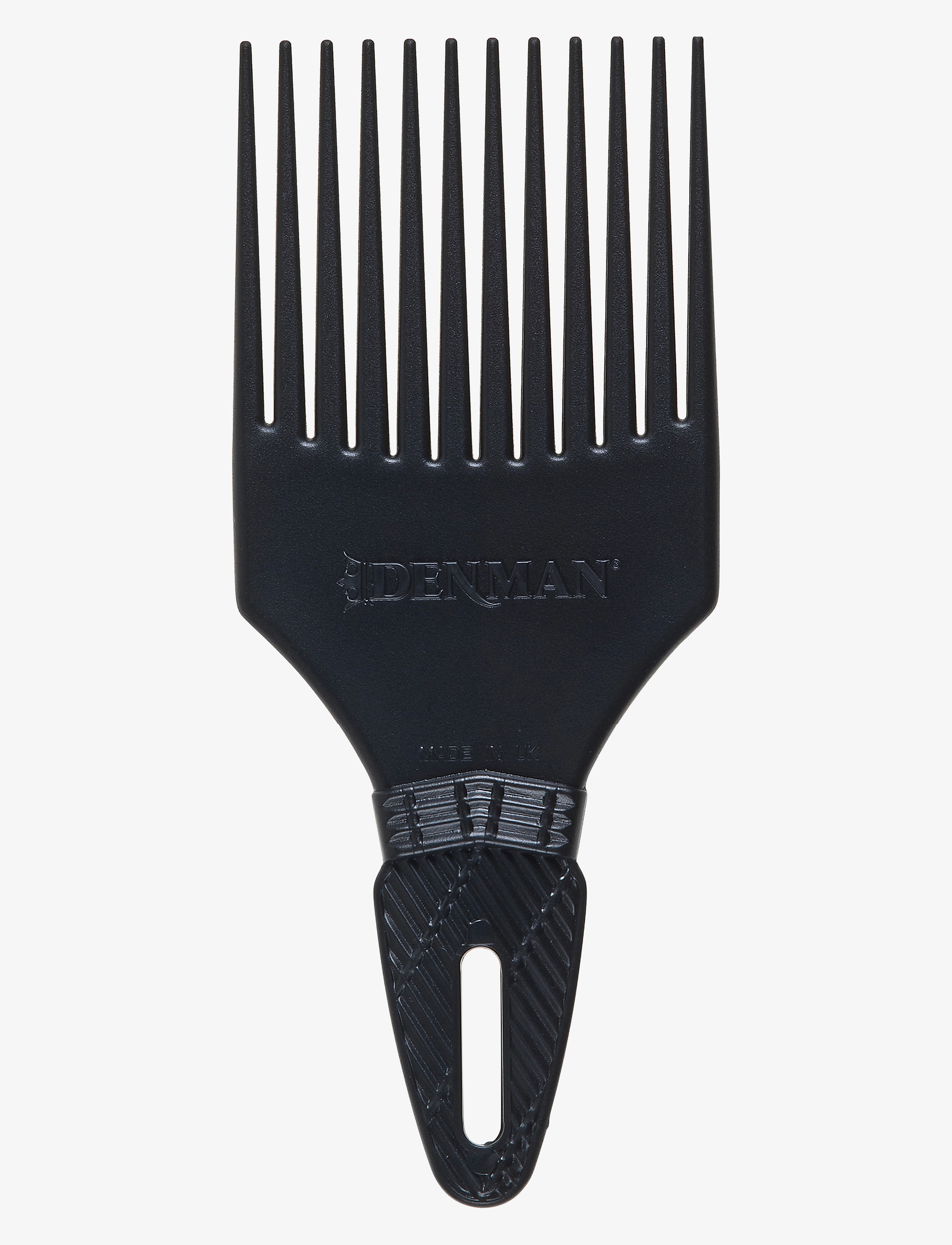 Denman D17 Curl Volumizer Black, Kam og børste, Sort, Str: ONE SIZE