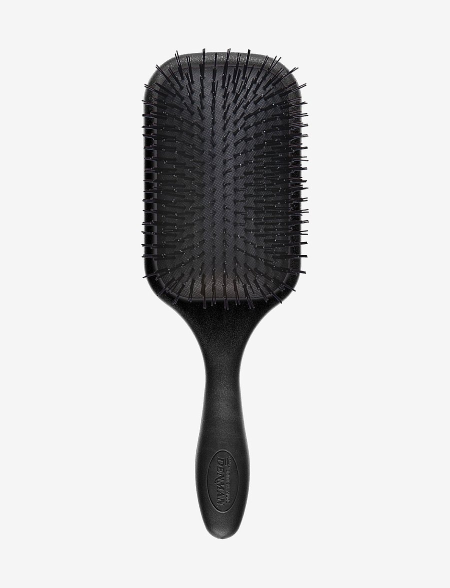 Denman - DENMAN D90L Tangle Tamer Ultra Black - utredningsborste - black - 0