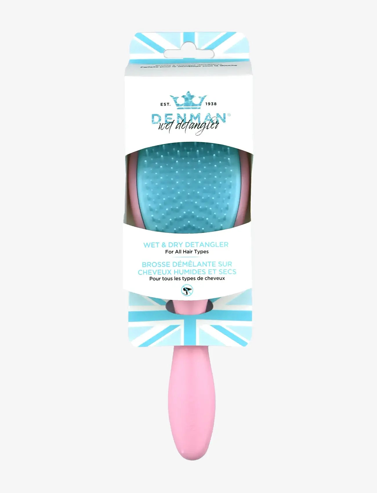 Denman - DENMAN D95 The Wet Detangler Pink Crush - takkuharjat - pink - 1