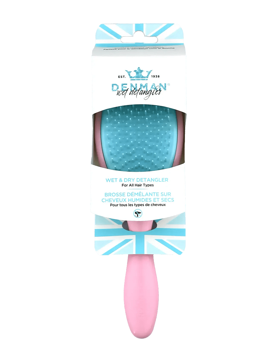 Denman - DENMAN D95 The Wet Detangler Pink Crush - utredningsborste - pink - 1