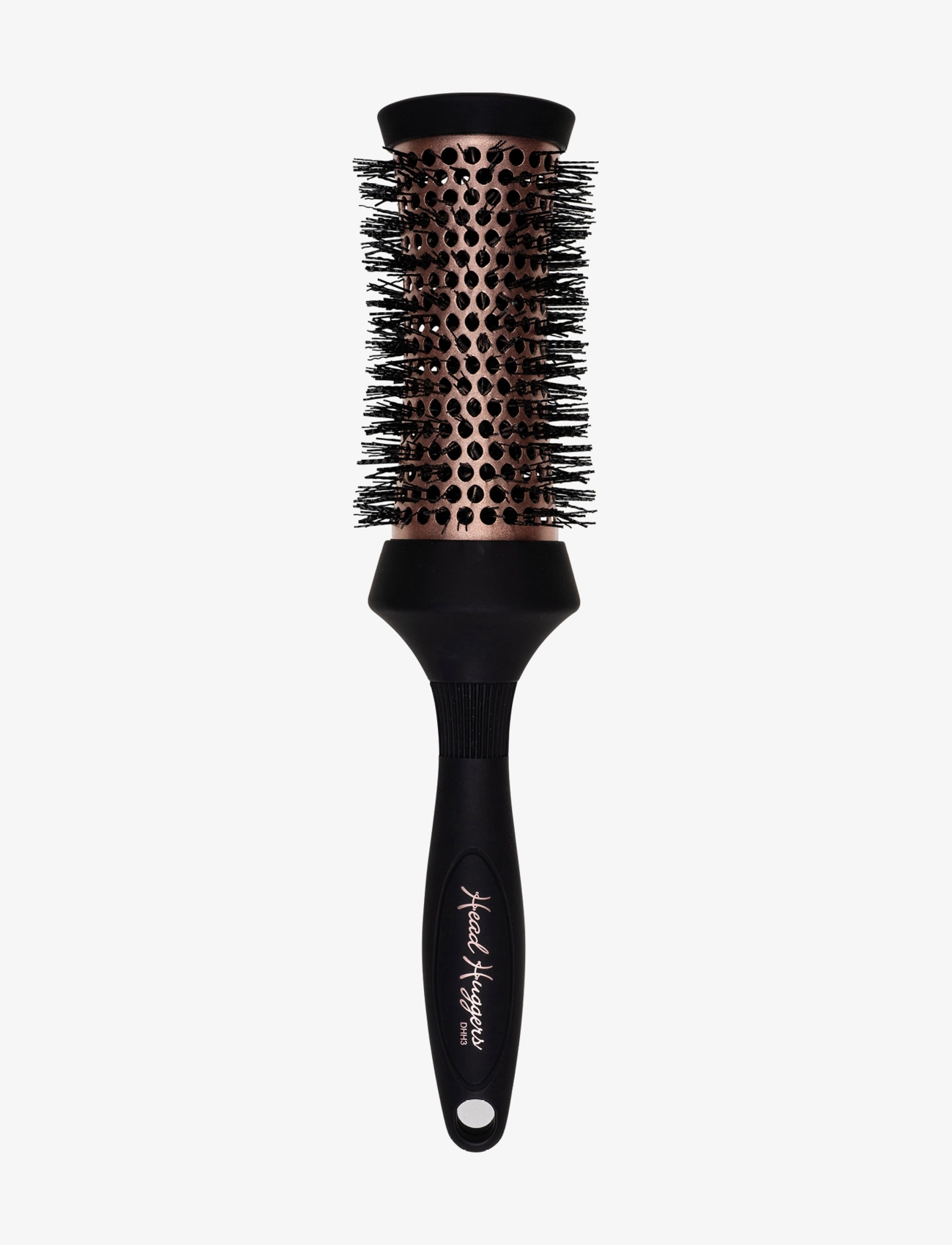 Denman Head Hugger Rose Gold Medium, Rund børste, Nude, Str: ONE SIZE