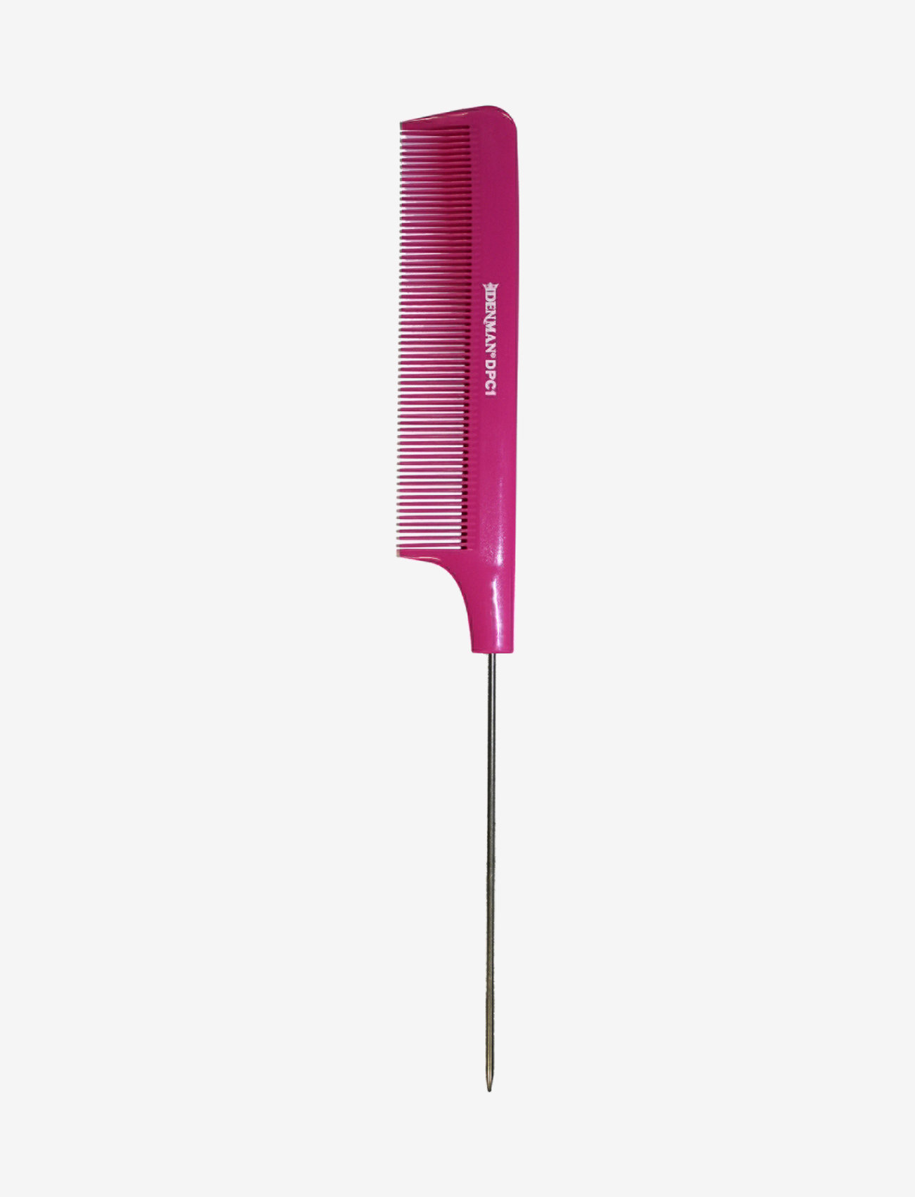 Denman Dpc1 Pin Tail Comb Pink, Hair Brushes & Kam, Pink, Str: 11 g