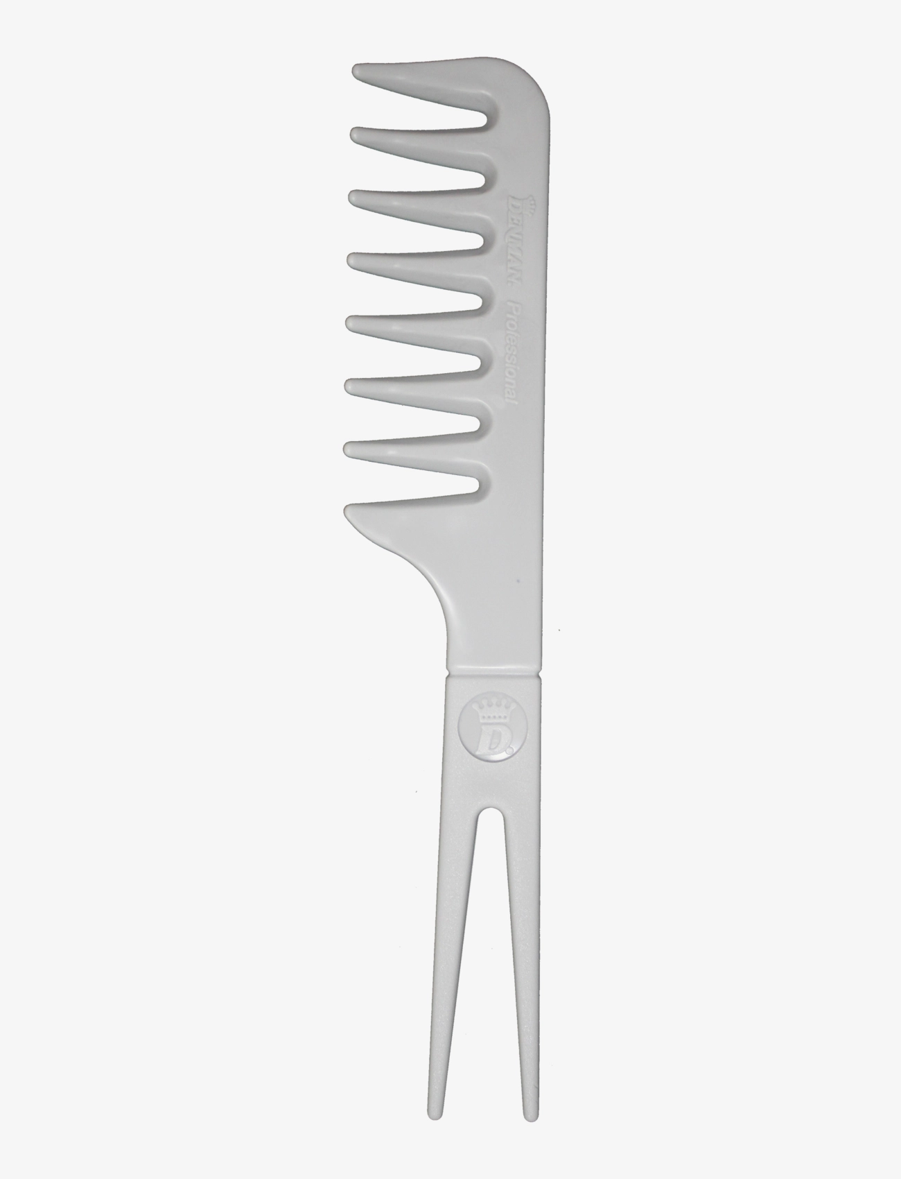 Denman Denman Jack Dean D25 Fantail Comb, 16 g, Silver, Styling > Kamme Og Børster, Herre