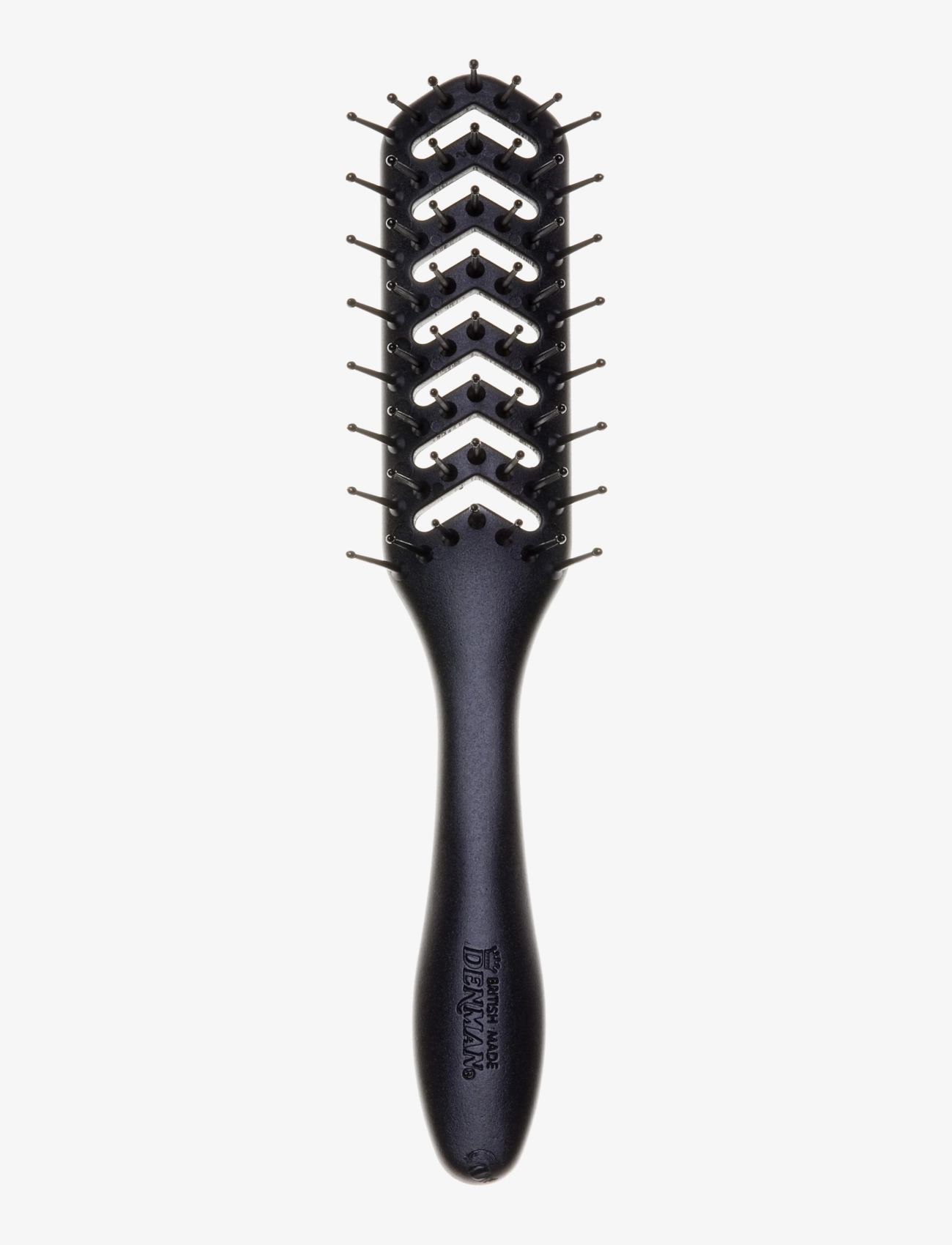 Denman Jack Dean D200 Skeleton Brush, Kam og børste, Sort, Str: 43 g