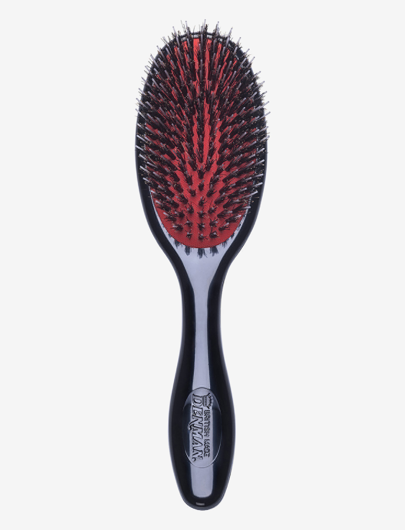 Denman Denman D81S The Style & Shine Small Black, 48 g, Red, Hårbørster Og Kamme > Detangling Brush, Dame