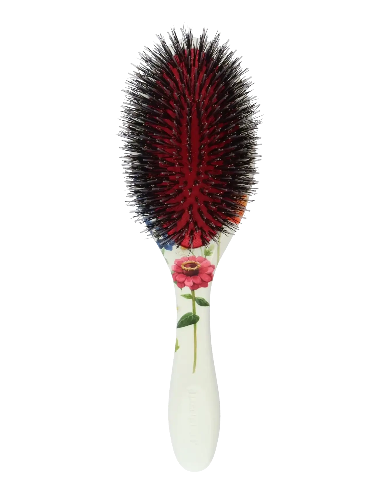 Denman Denman Deluxe D81M Medium Style & Shine Brush Floral Fantasies, 64 G, Green, Hårbørster Og Kamme > Stylingbørste, Dame