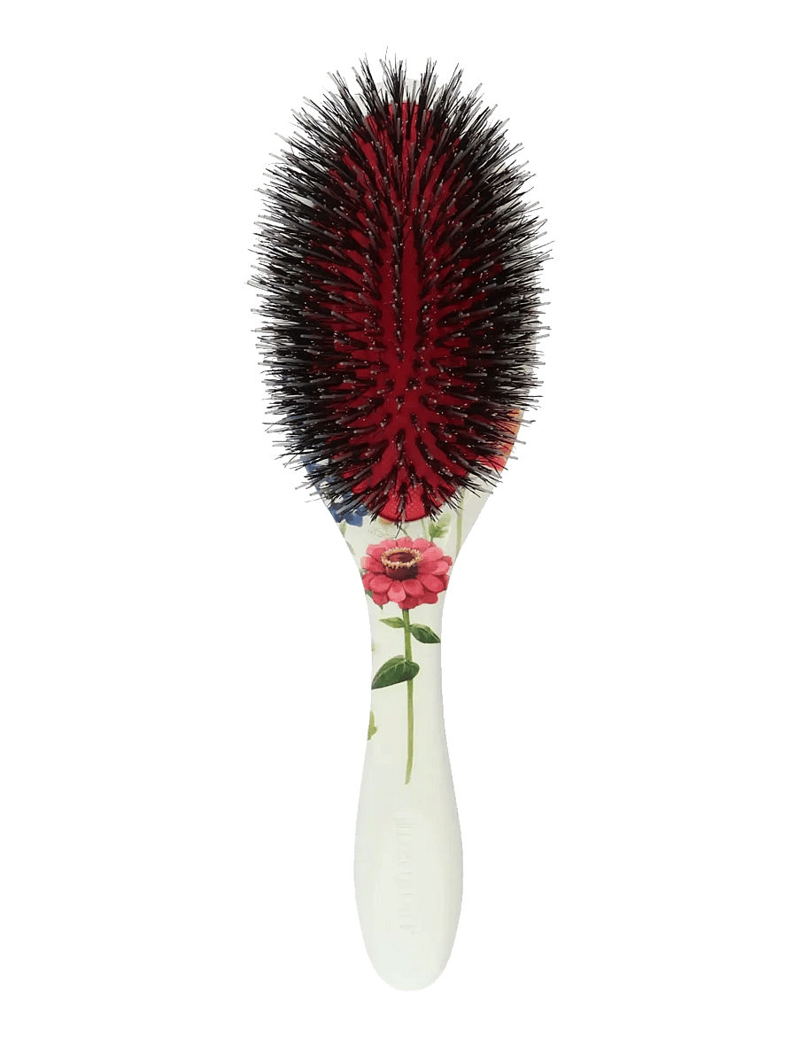 Denman - DENMAN Deluxe D81M Medium Style & Shine Brush Floral Fantasies - stylingborste - multi-colored - 0