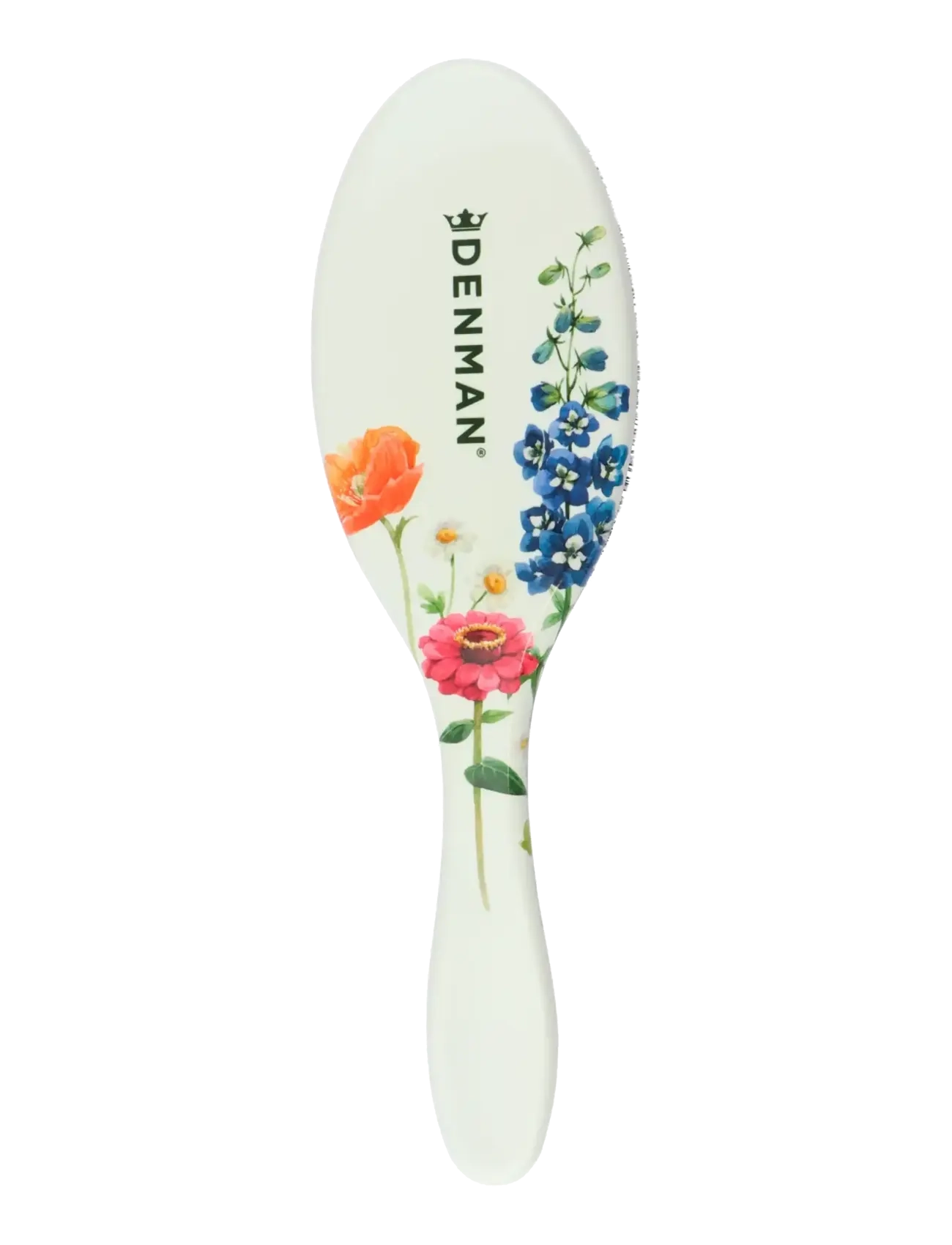 Denman - DENMAN Deluxe D81M Medium Style & Shine Brush Floral Fantasies - stylingborste - multi-colored - 1