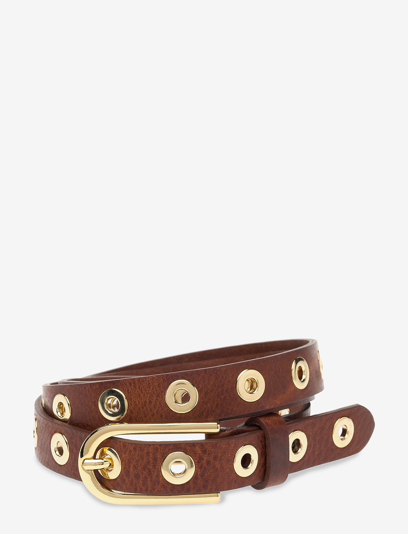 DEPECHE - Narrow belt - brown - 0