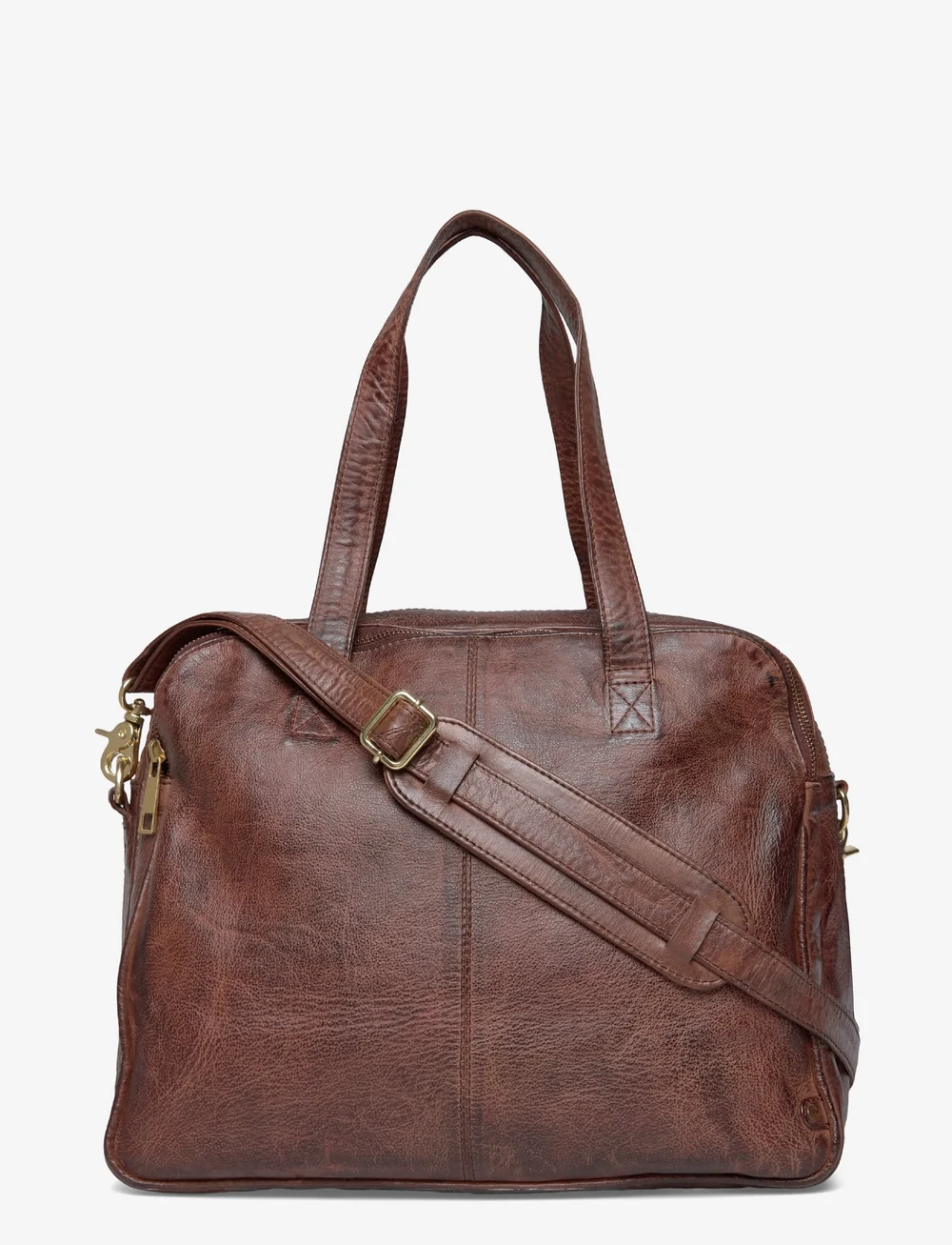 DEPECHE - Golden Deluxe Large bag - speciella tillfällen - 133 brandy - 0