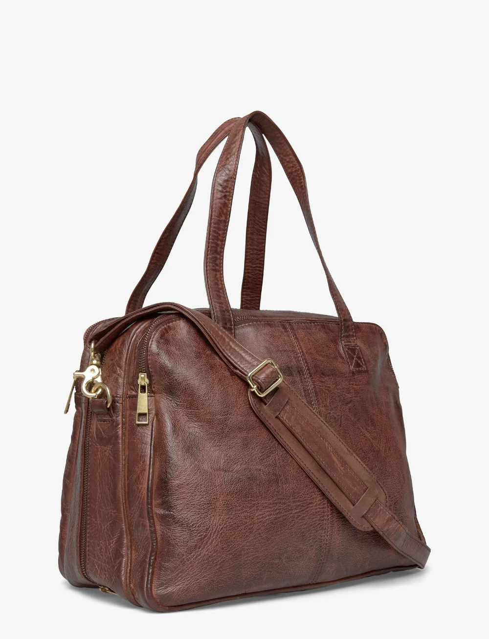 DEPECHE - Golden Deluxe Large bag - speciella tillfällen - 133 brandy - 2