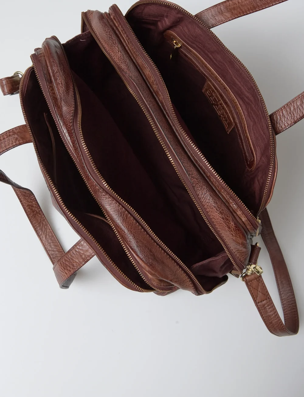 DEPECHE - Golden Deluxe Large bag - speciella tillfällen - 133 brandy - 3