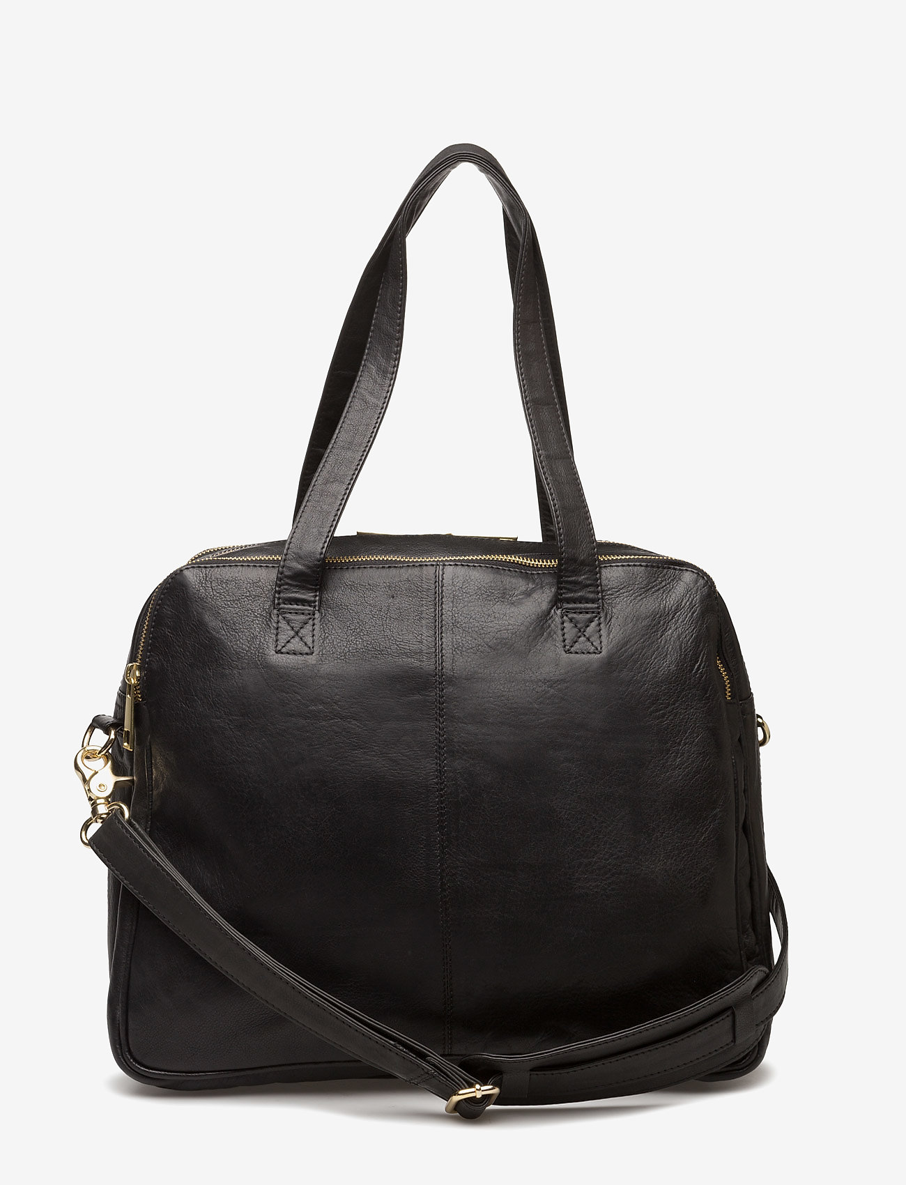 DEPECHE Golden Chic Large Tasche Schwarz - One Size - Damen