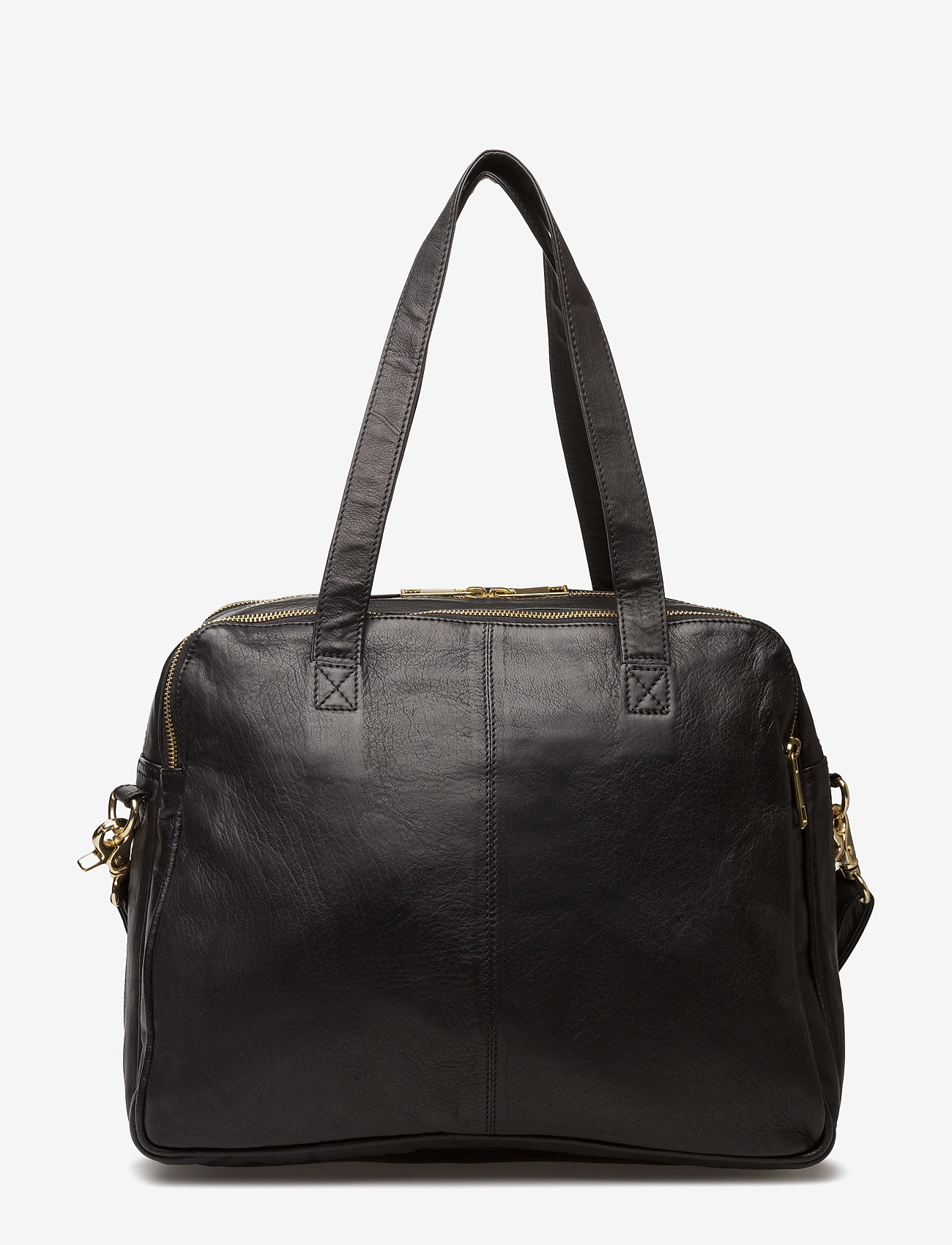 DEPECHE - Golden Deluxe Large bag - black - 2