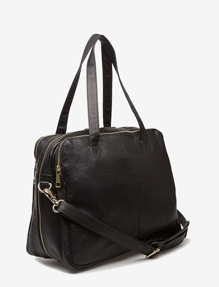 DEPECHE - Golden Chic Large bag - besondere anlässe - black - 3