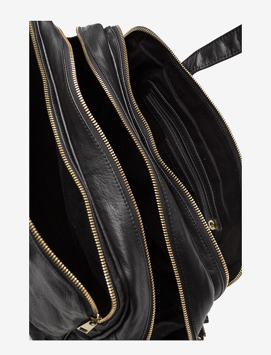 DEPECHE - Golden Chic Large bag - besondere anlässe - black - 4