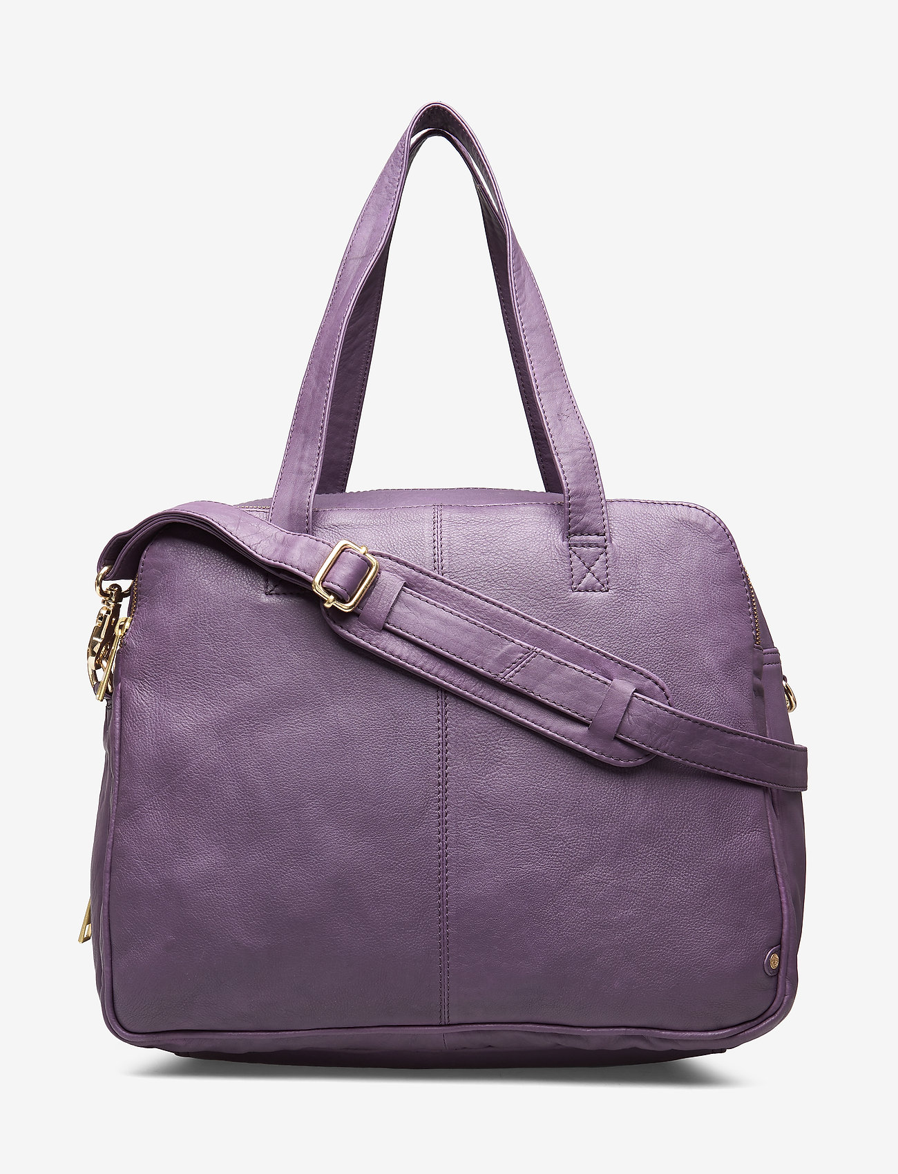 DEPECHE - Golden Deluxe Large bag - purple - 0