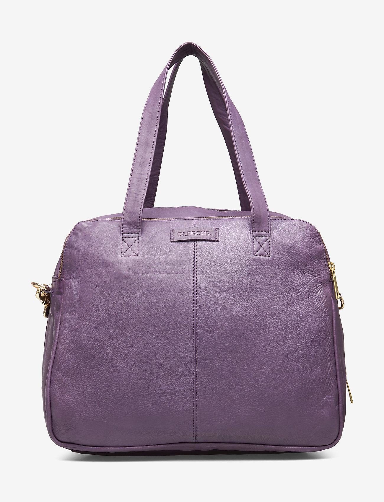 DEPECHE - Golden Deluxe Large bag - purple - 1