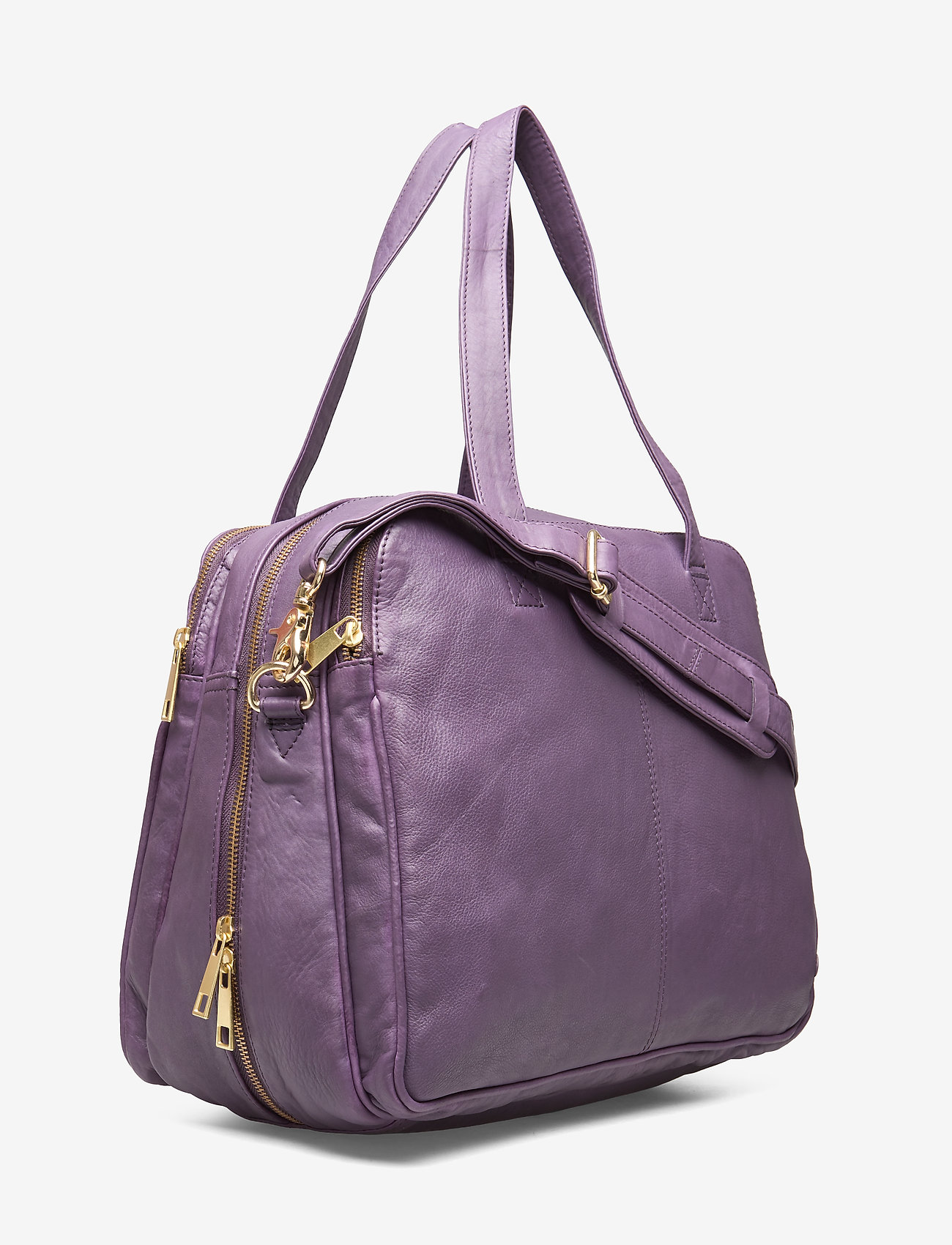 DEPECHE - Golden Deluxe Large bag - purple - 2