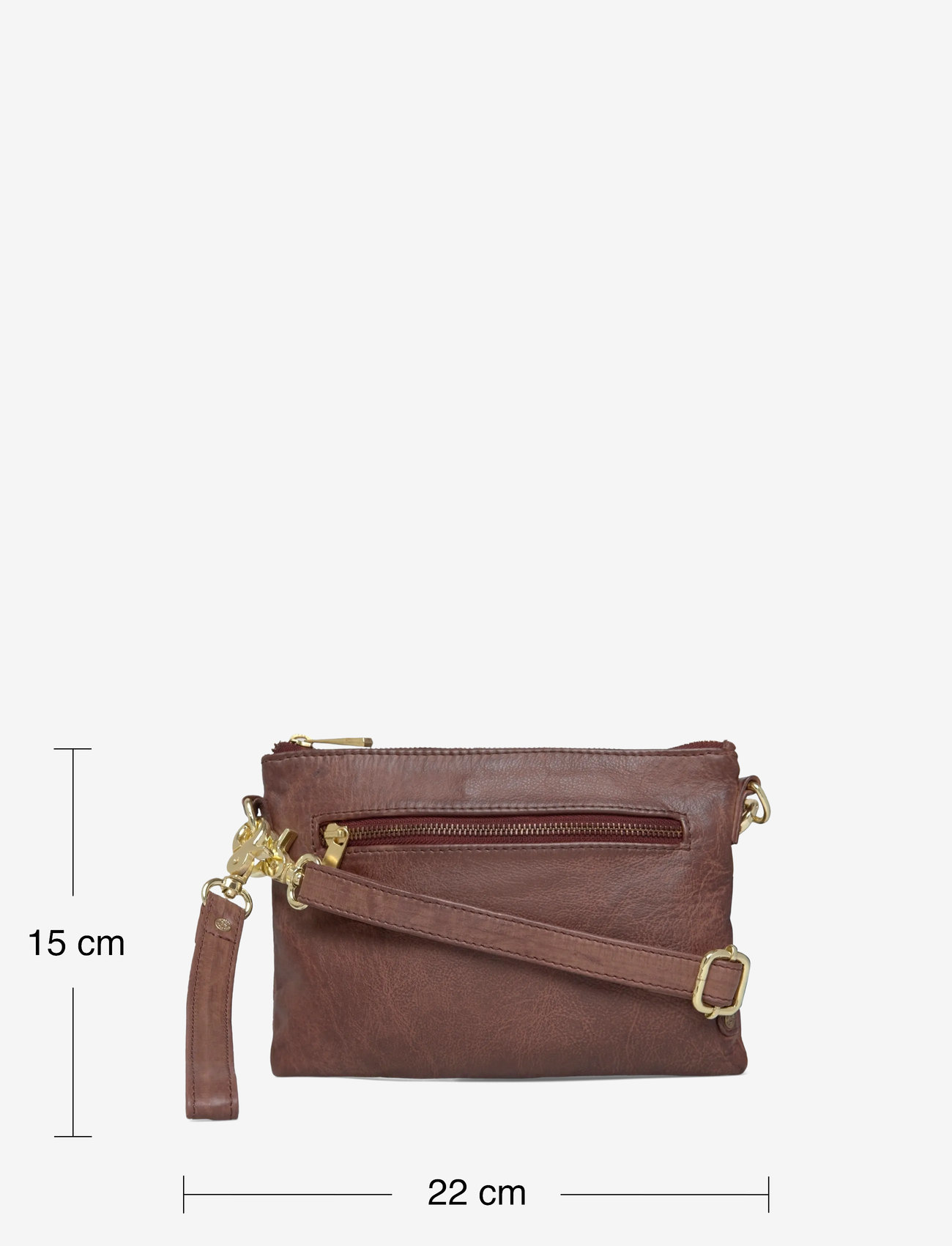 DEPECHE - Small bag / Clutch - arkityyli - 133 brandy - 3