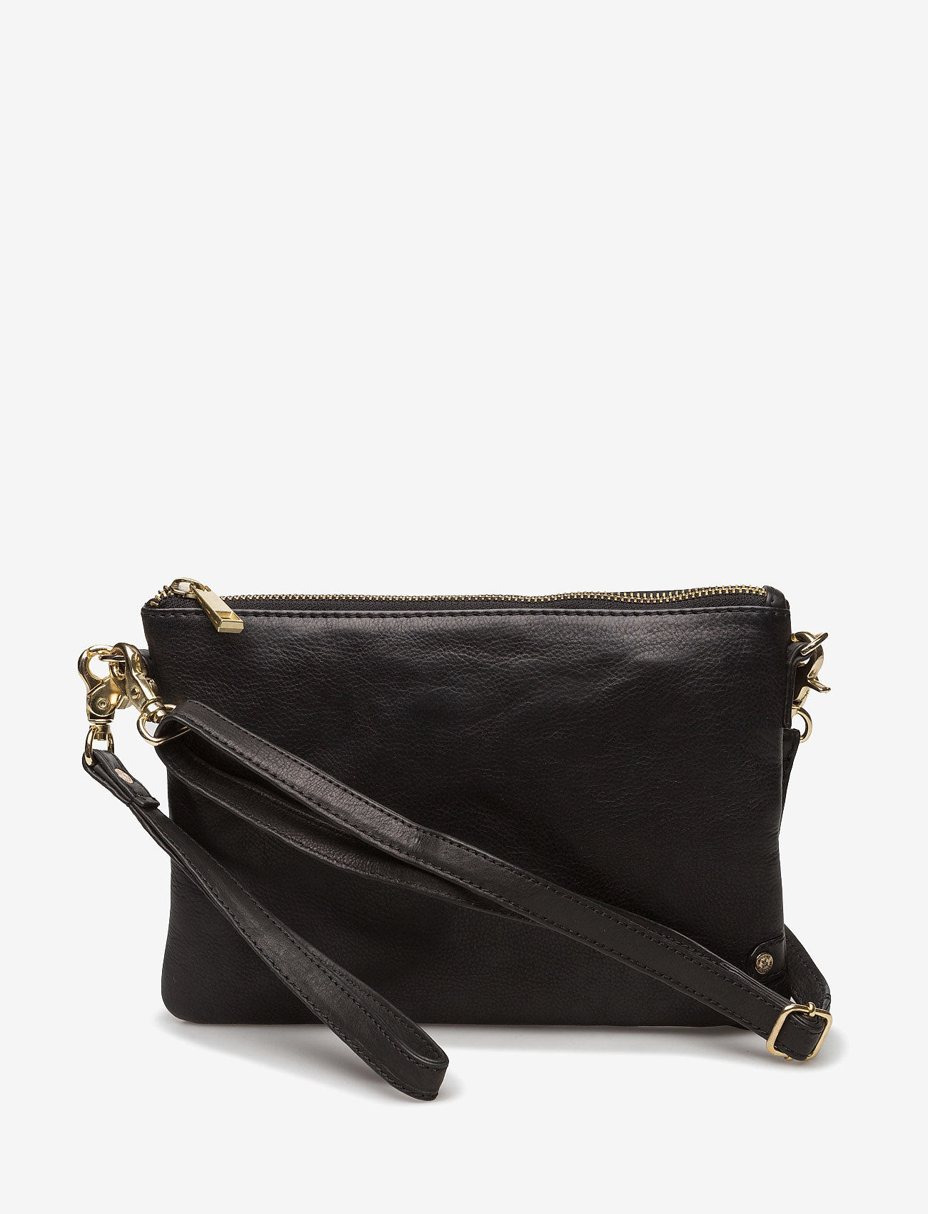 DEPECHE Golden Chic Small bag / Clutch - Tasker - BLACK / black