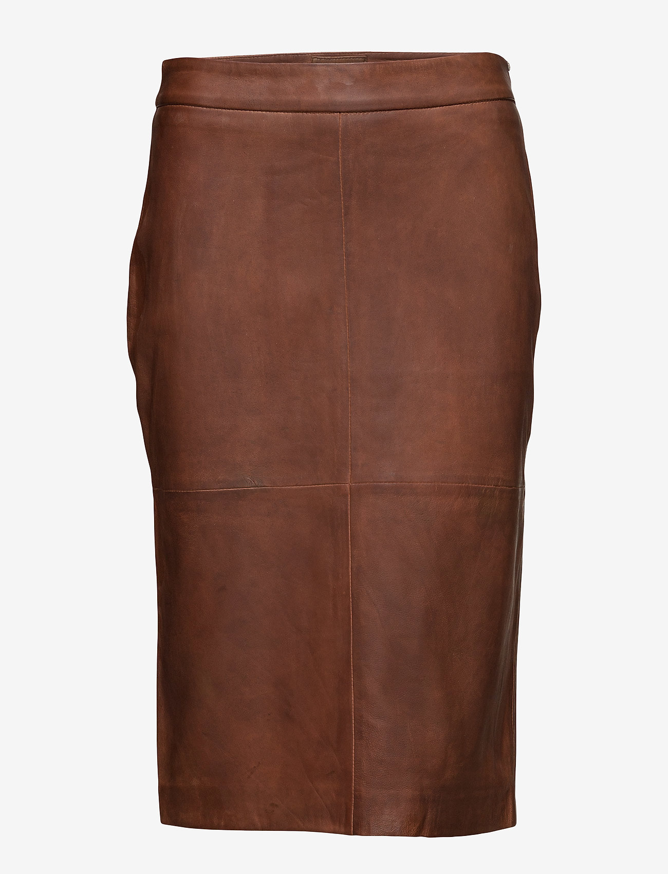 DEPECHE - Skirt - cognac - 0