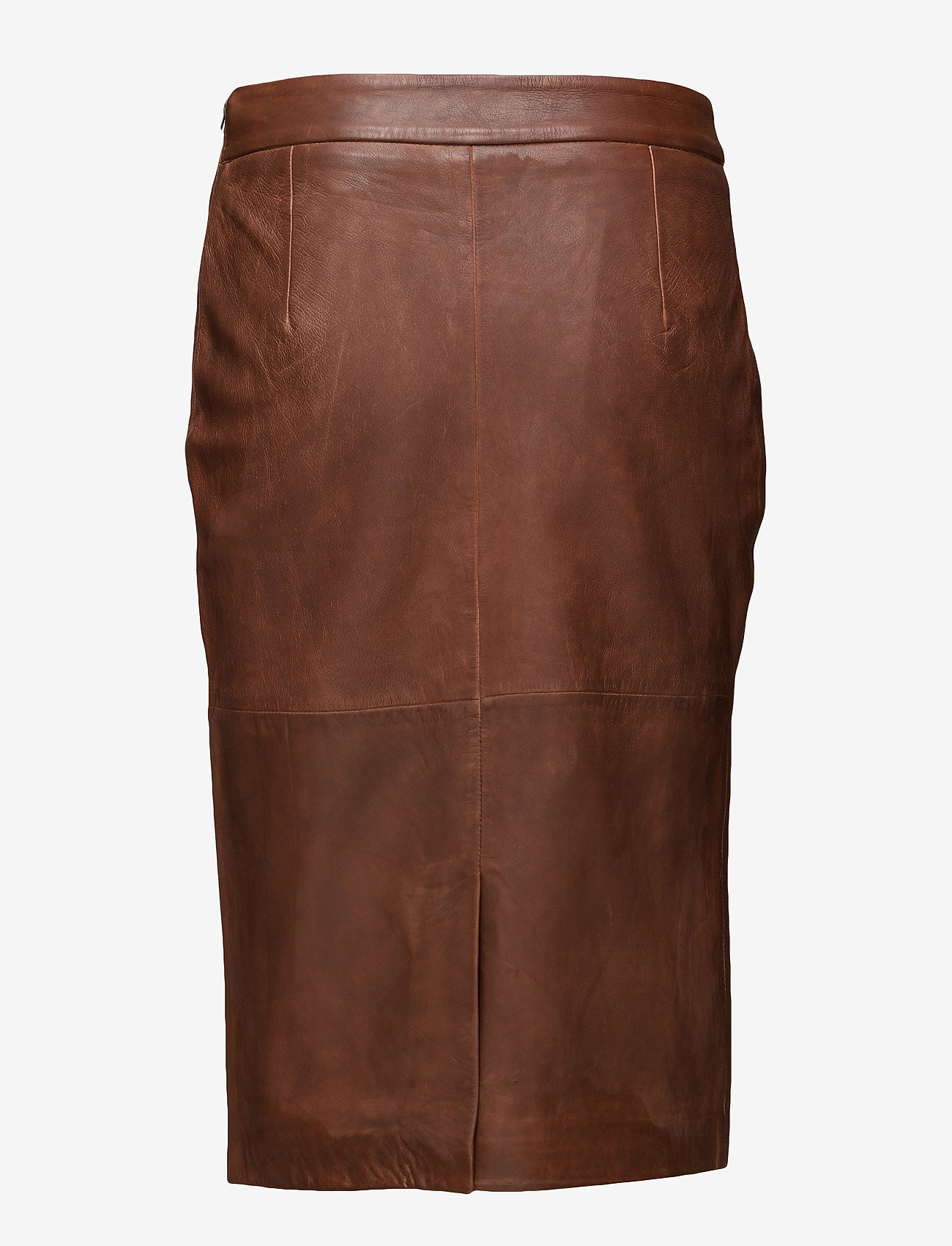 DEPECHE - Skirt - cognac - 1