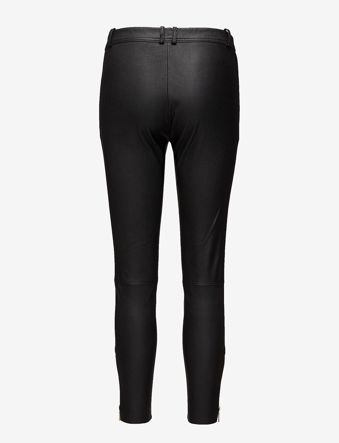 DEPECHE - 7/8 Pants w/zipper pocket and zipper at bottom - gold - 1