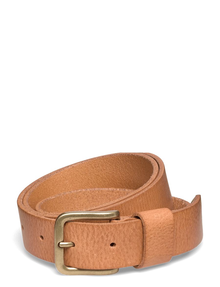 DEPECHE - Jeans belt - ledergürtel - 153 cognac/brass - 0