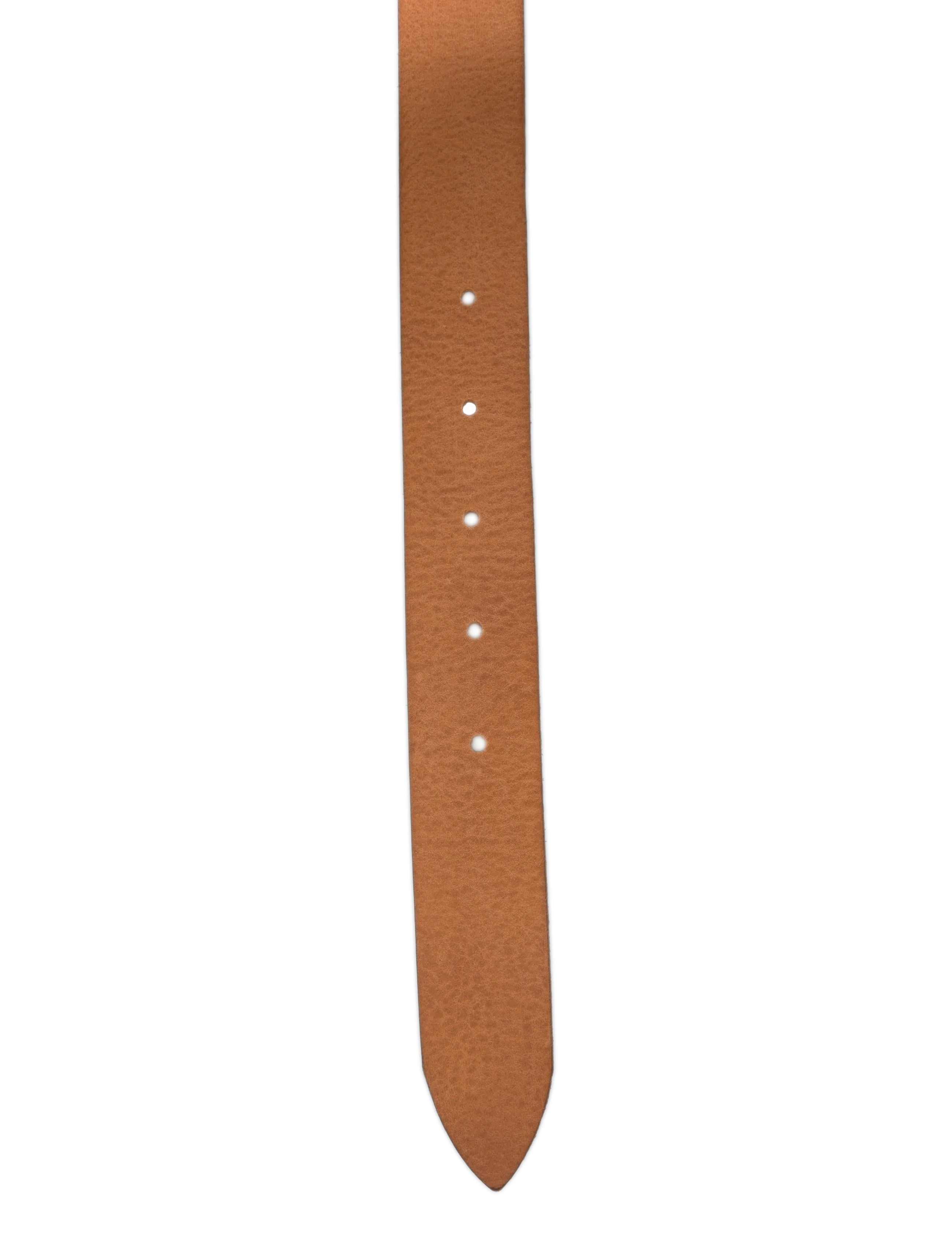 DEPECHE - Jeans belt - women - 153 cognac/brass - 2