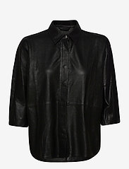 DEPECHE - Shirt - kobiety - black - 0