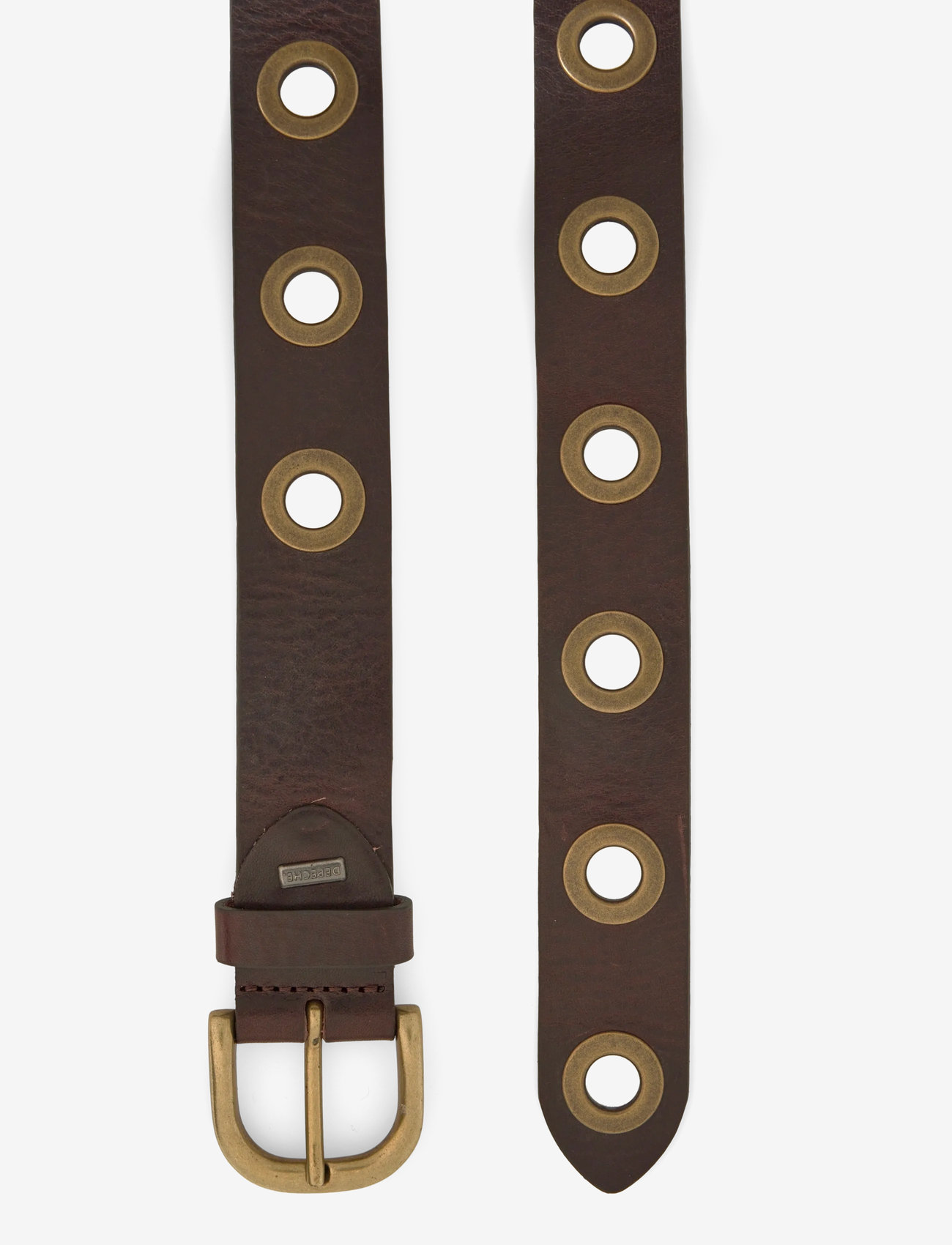 DEPECHE - Jeans belt - belts - 161 dark brown - 1