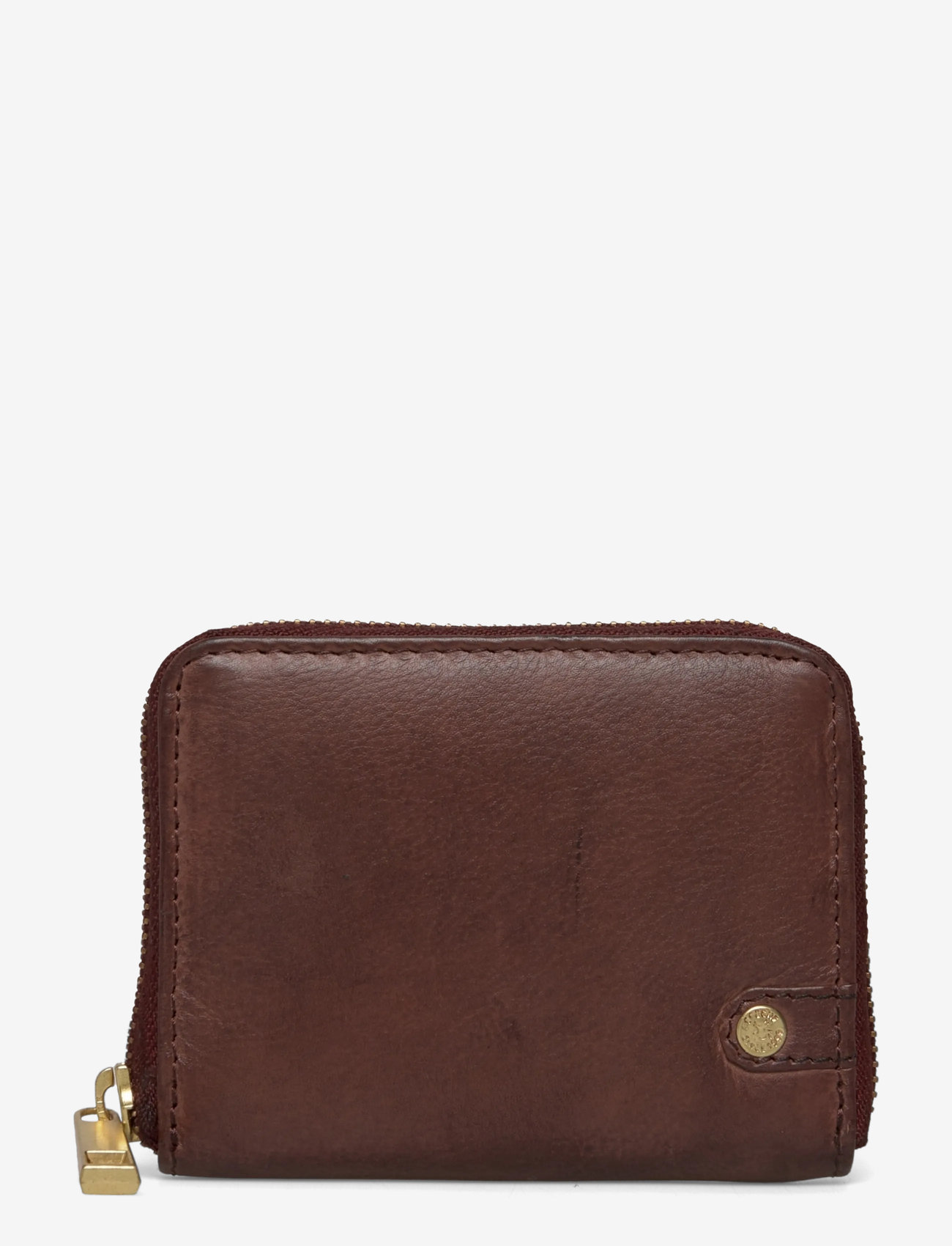 DEPECHE - Golden Chic Purse - wallets - 133 brandy - 0