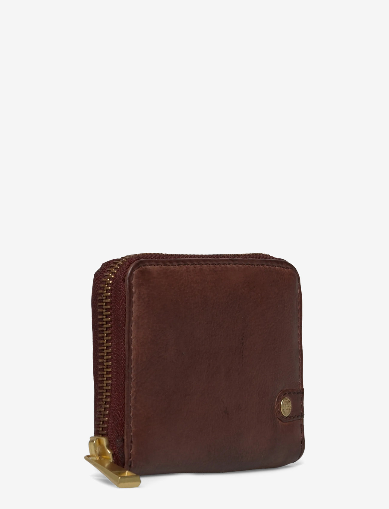 DEPECHE - Golden Chic Purse - wallets - 133 brandy - 2