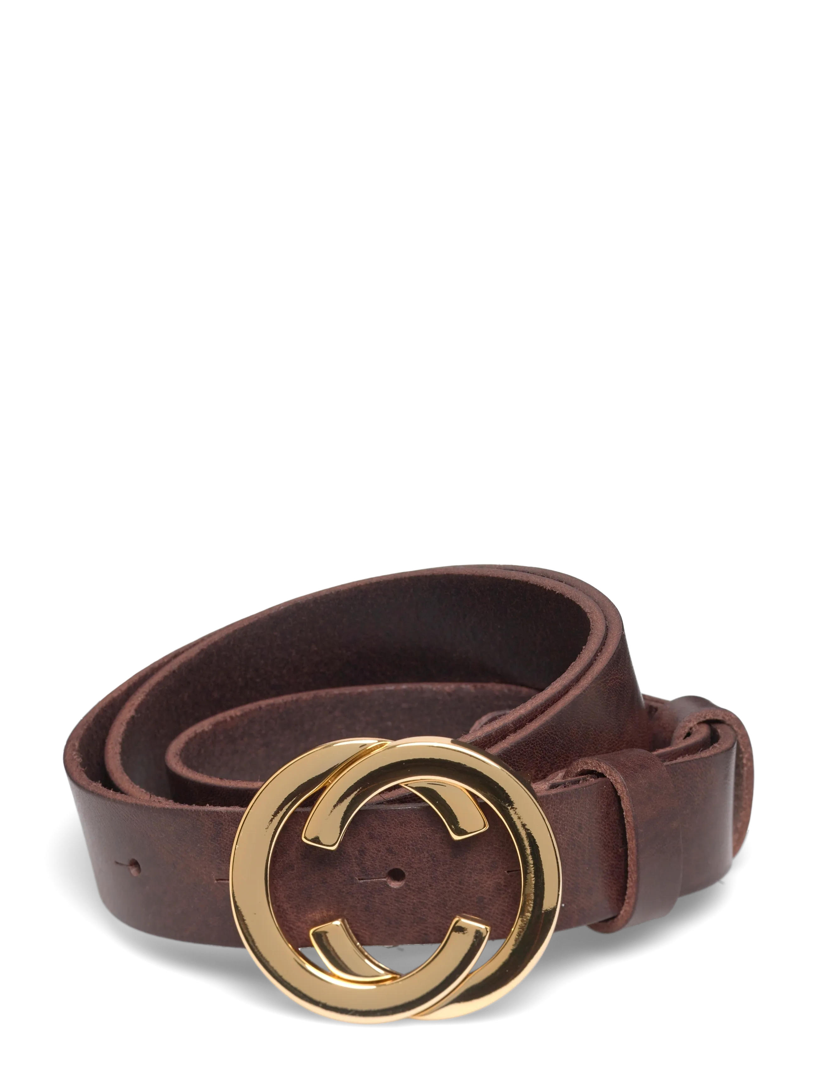 Jeans belt - 161 DARK BROWN