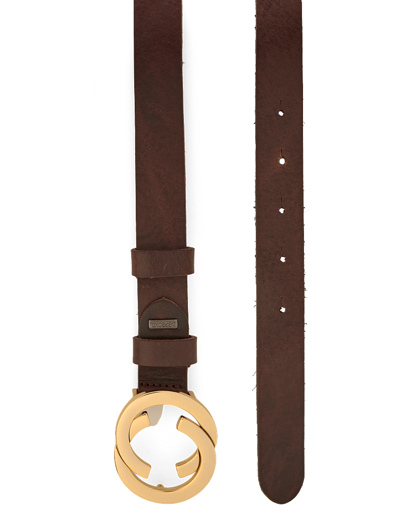 DEPECHE - Jeans belt - vardagsskärp - 161 dark brown - 1