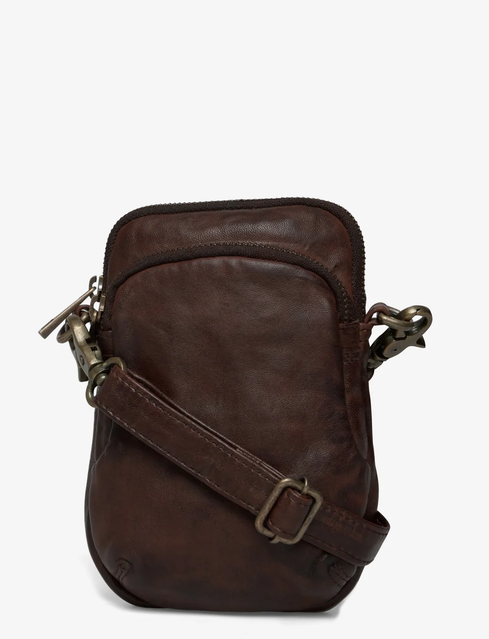 DEPECHE - Mobile bag - phone cases - 068 winter brown - 0