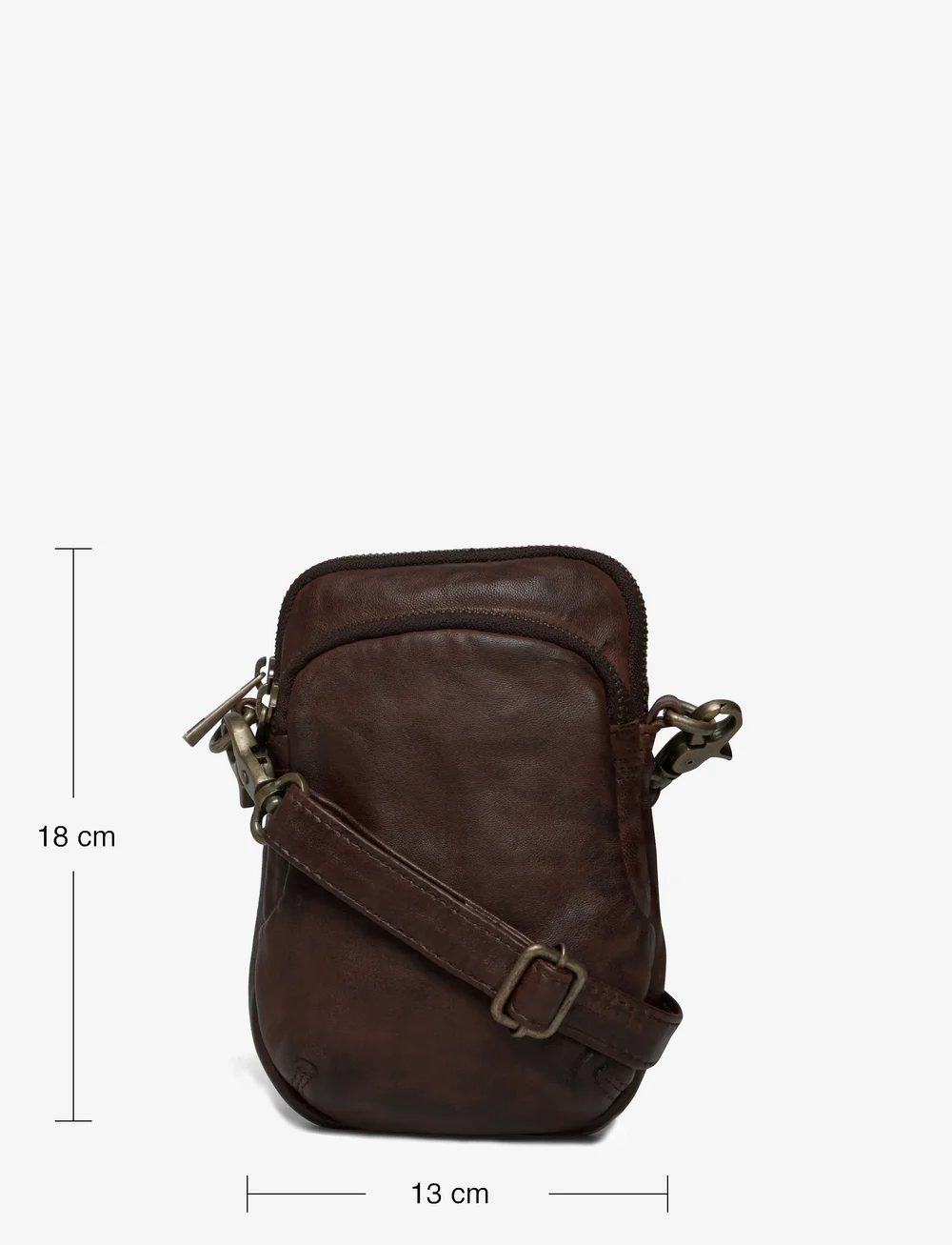 DEPECHE - Mobile bag - phone cases - 068 winter brown - 3