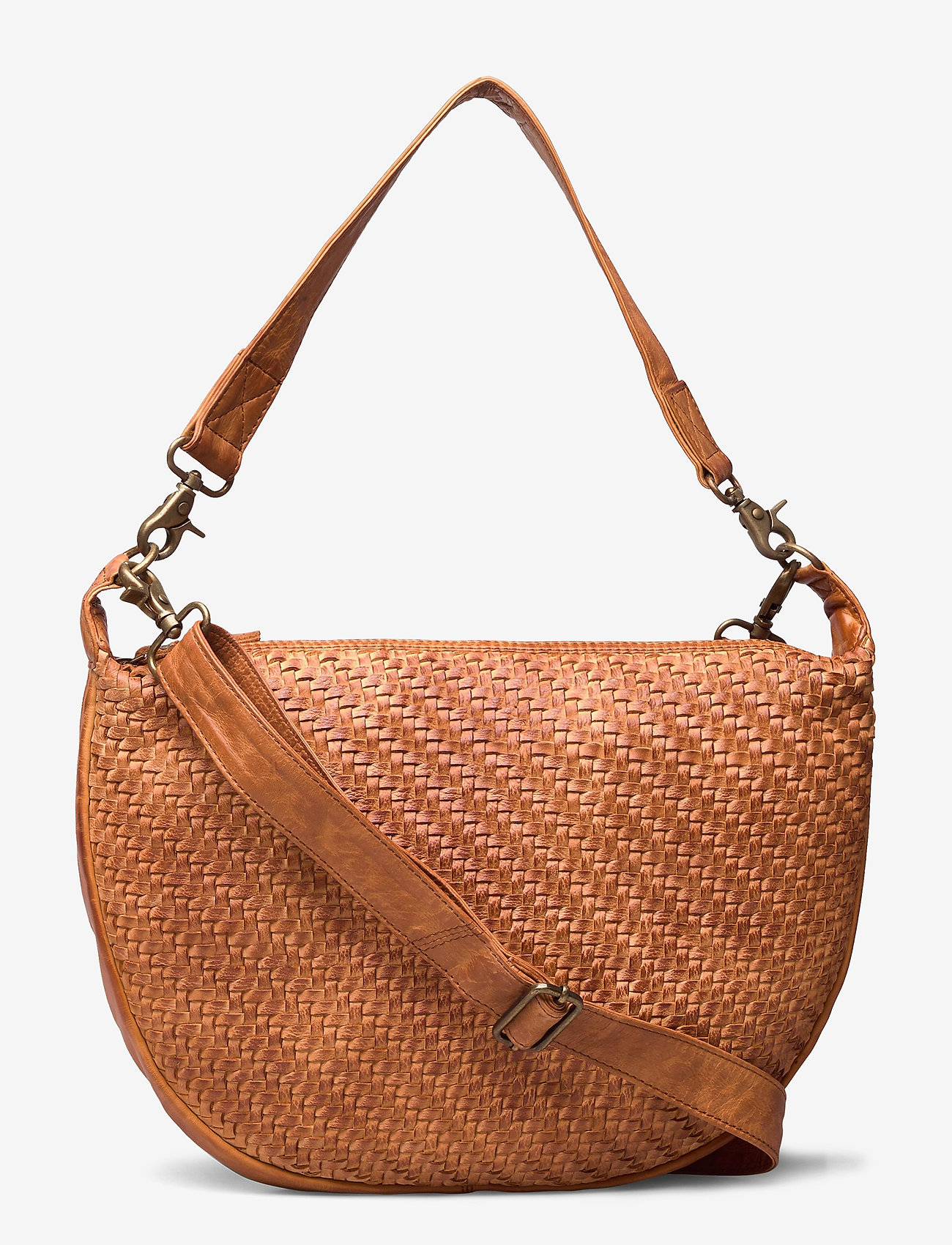 DEPECHE - Medium bag - 014 cognac - 0