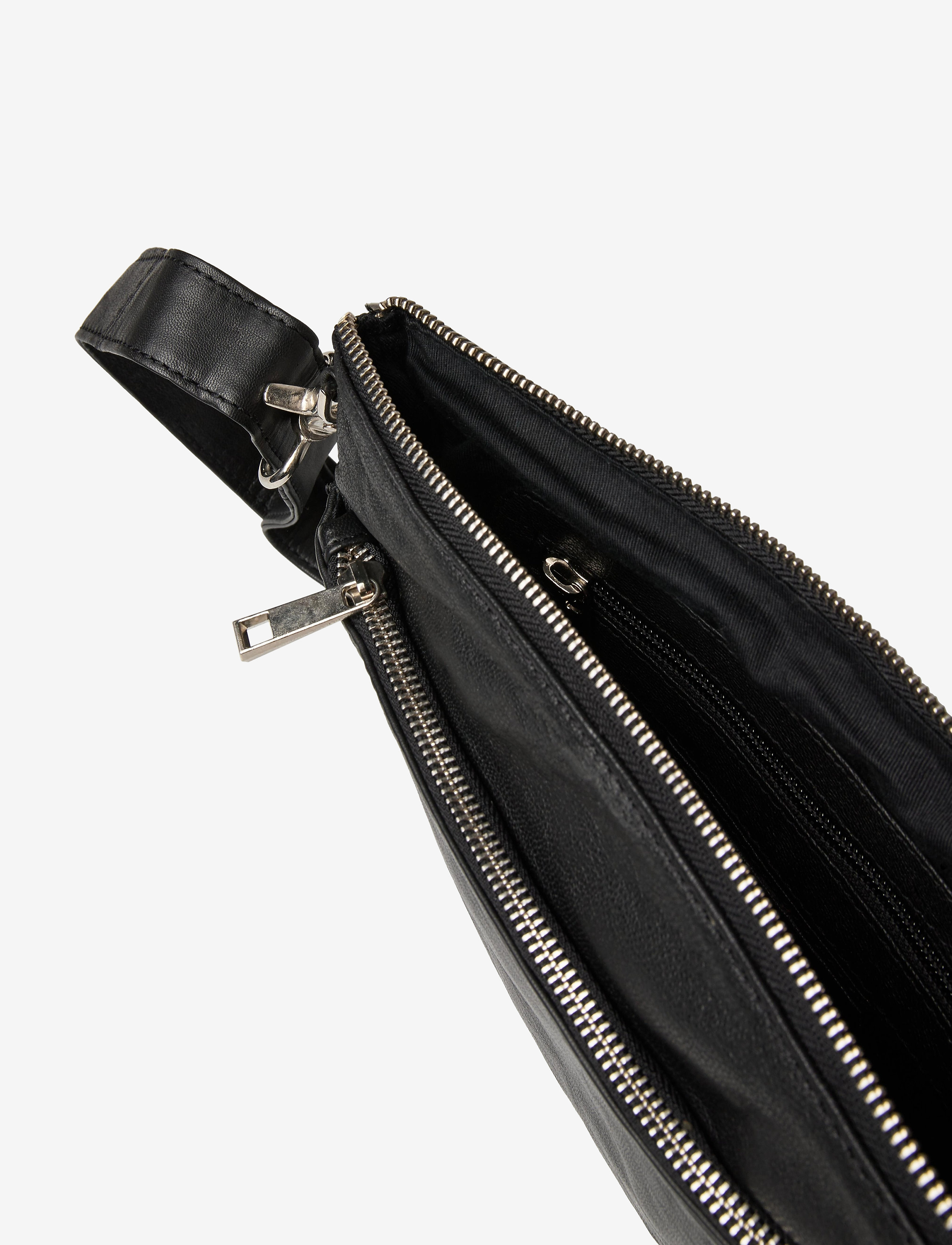 DEPECHE - Cross over - crossbody bags - 099 black (nero) - 3