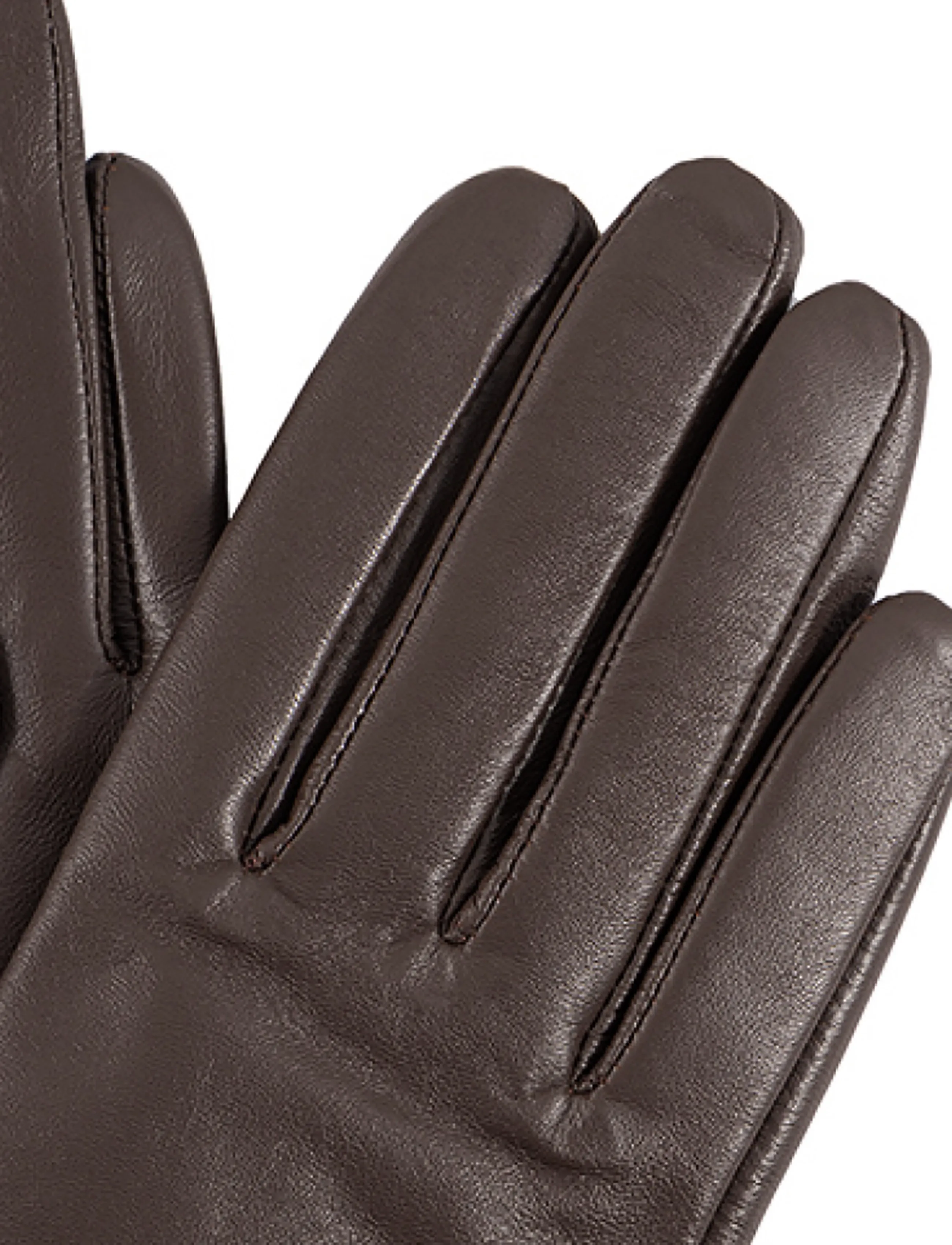 DEPECHE - Gloves - skinnhandskar - 008 chocolate - 1