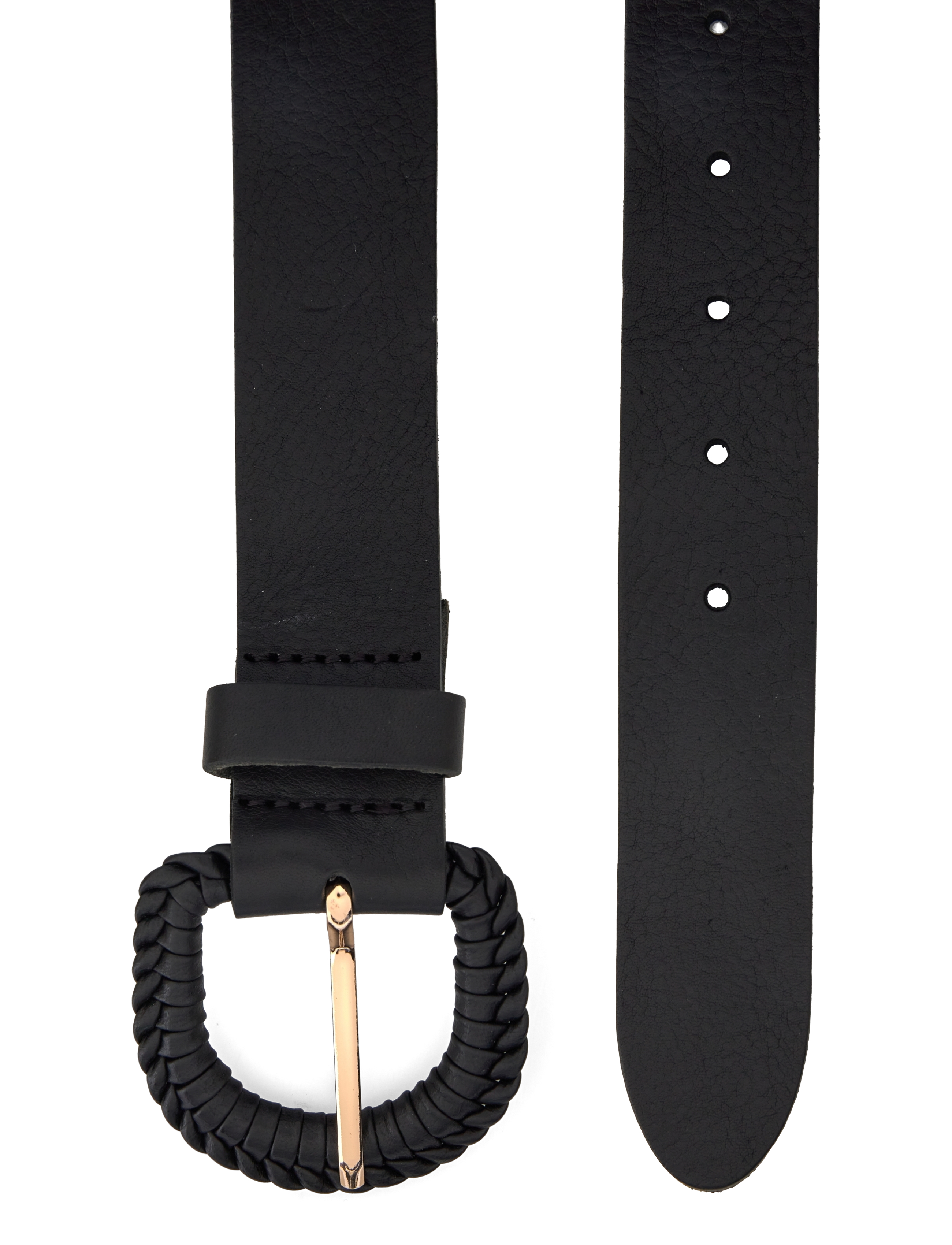DEPECHE - Jeans belt - 099 black (nero) - 1