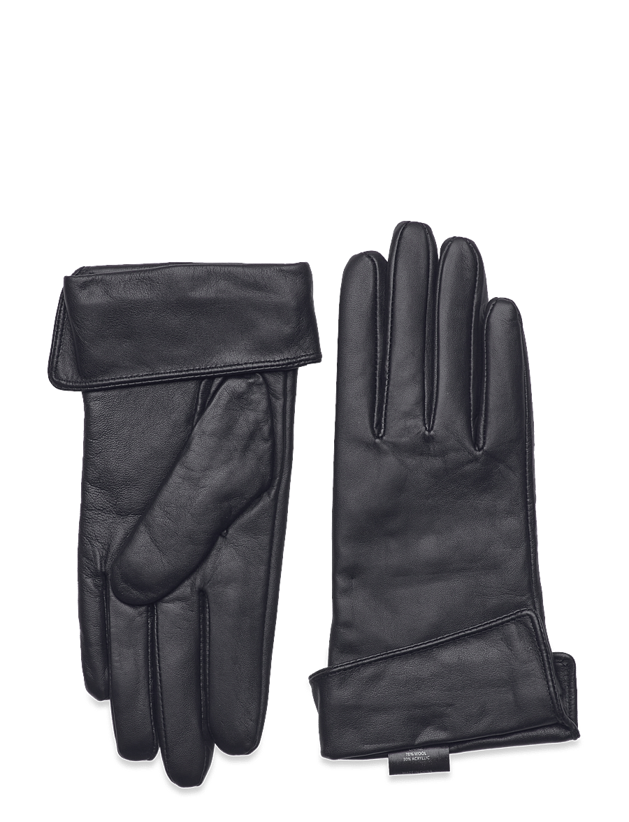 DEPECHE - Gloves - nahast kindad - 099 black (nero) - 0