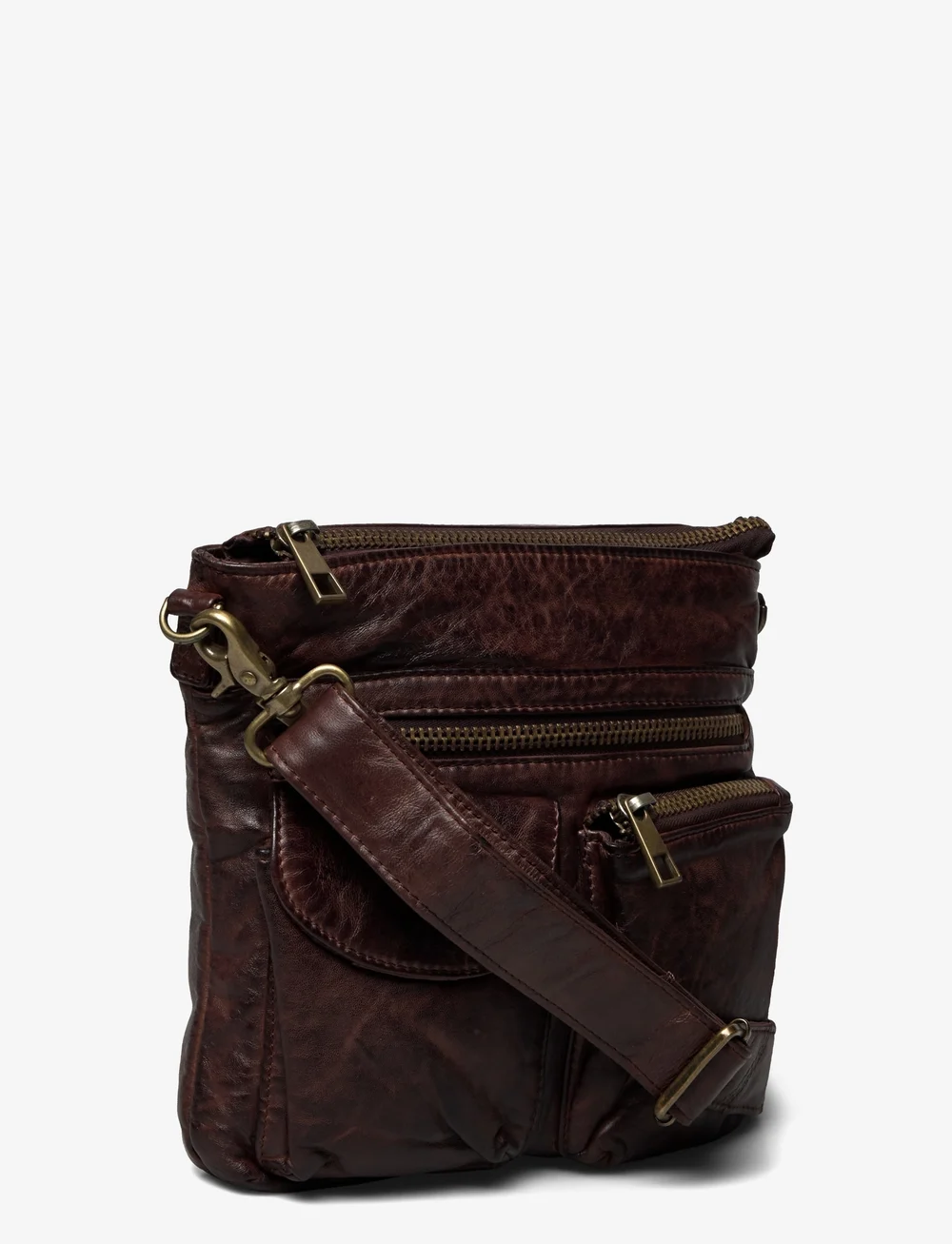 DEPECHE - Cross over - crossbody bags - winter brown - 2