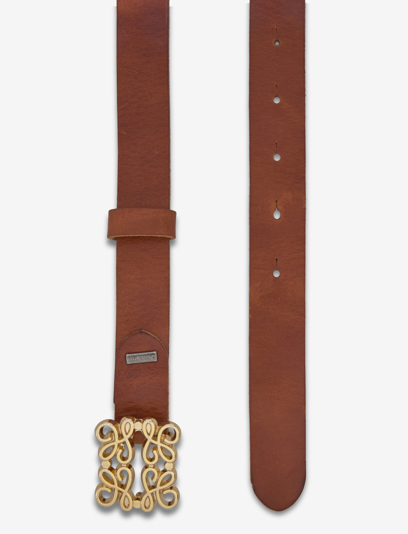 DEPECHE - Belt - 014 cognac - 1