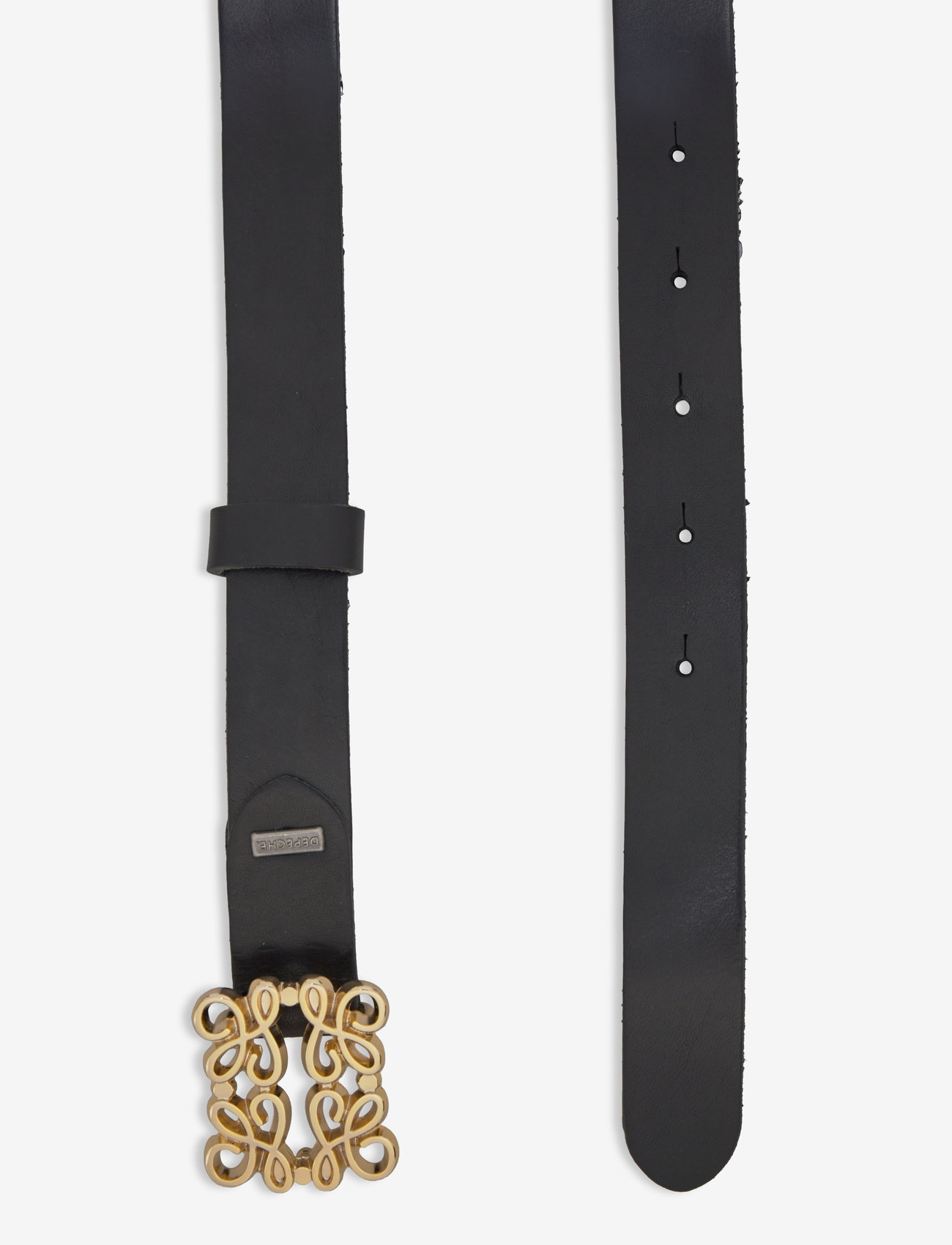 DEPECHE - Belt - 099 black (nero) - 1